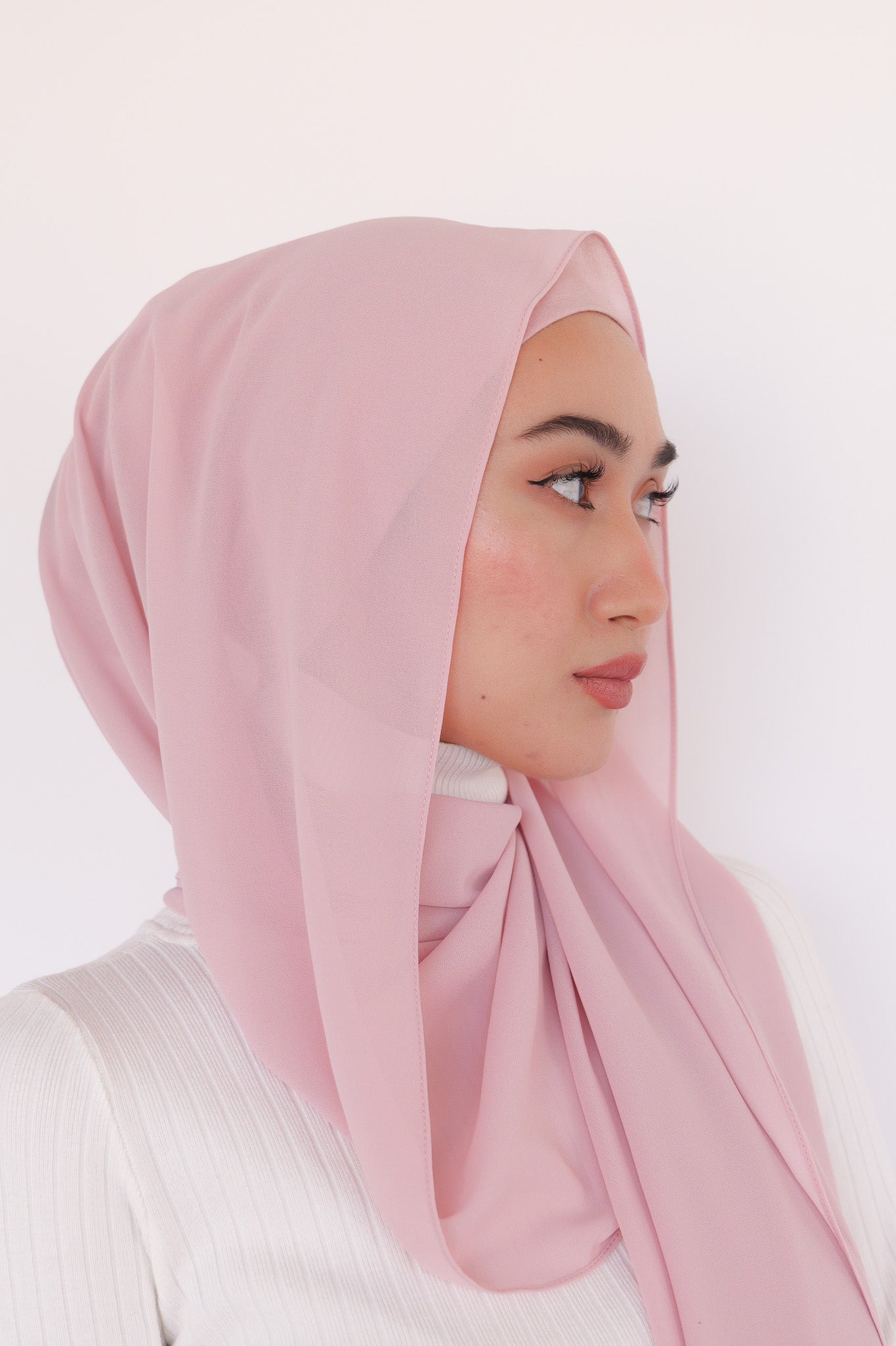 Premium Chiffon - Pale Mauve - Nasiba