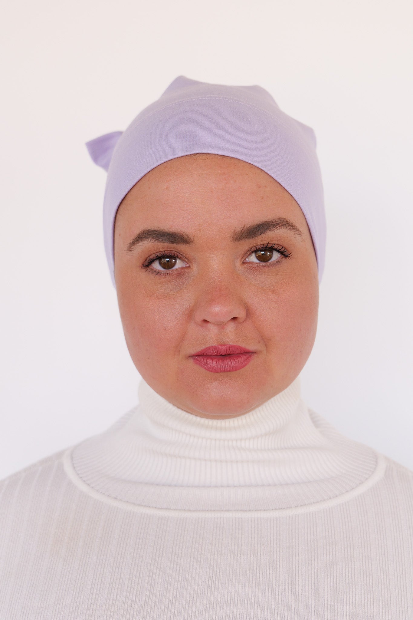 Cotton Undercap - Pastel Lilac - Nasiba