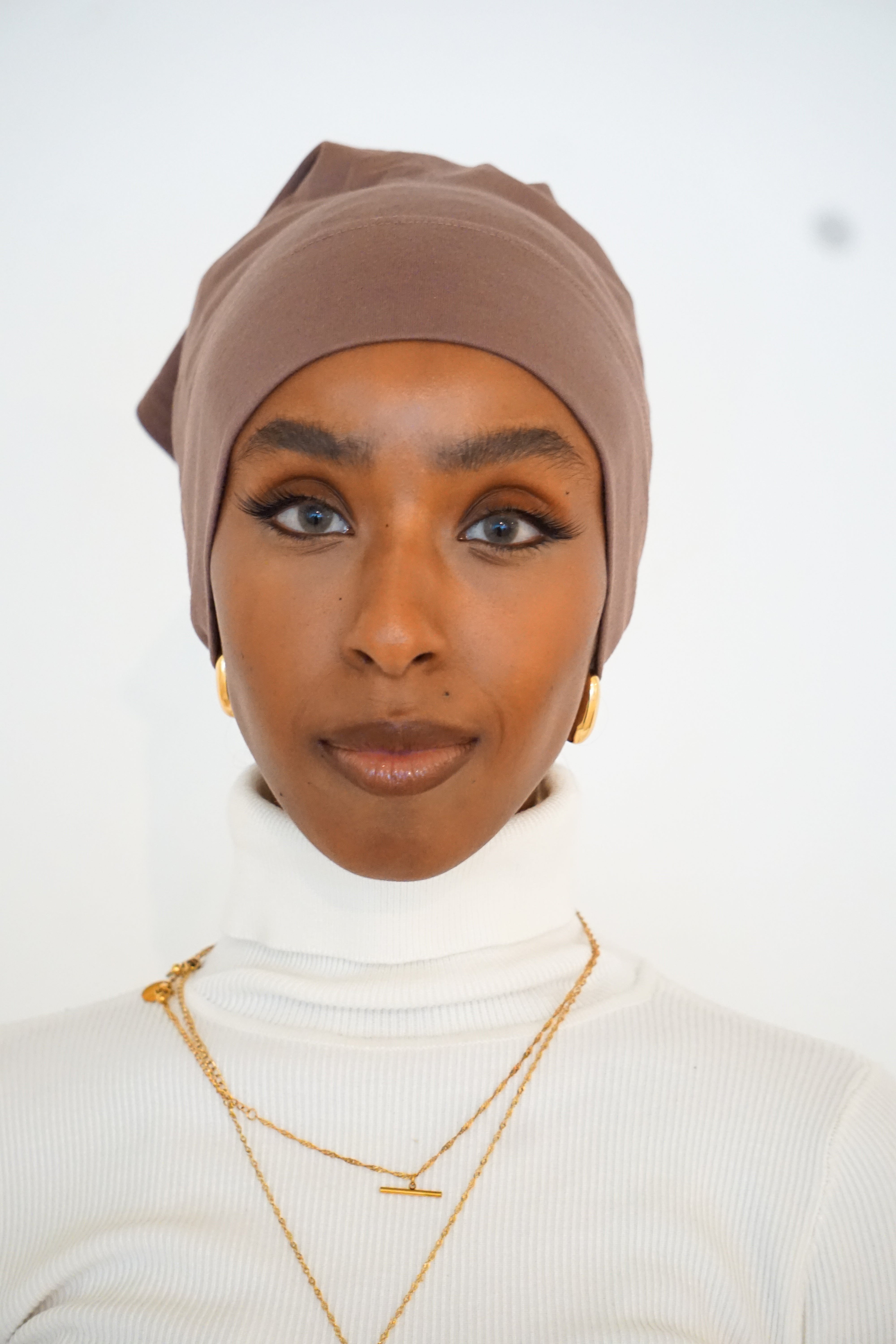 Cotton Undercap - Deep Taupe