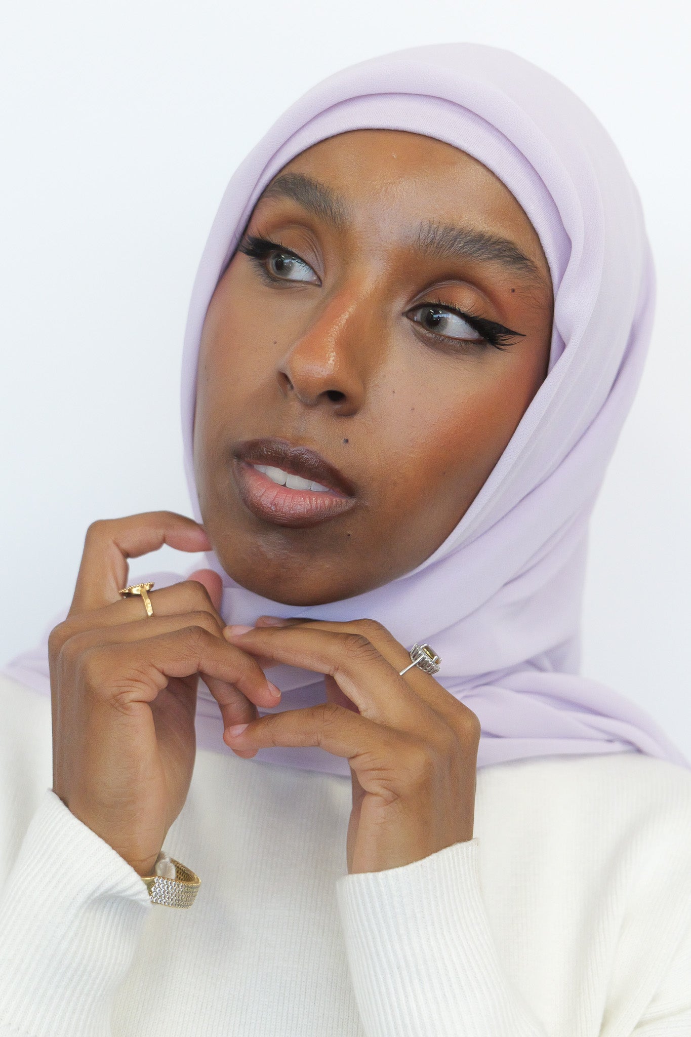 Premium Chiffon - Misty Lilac