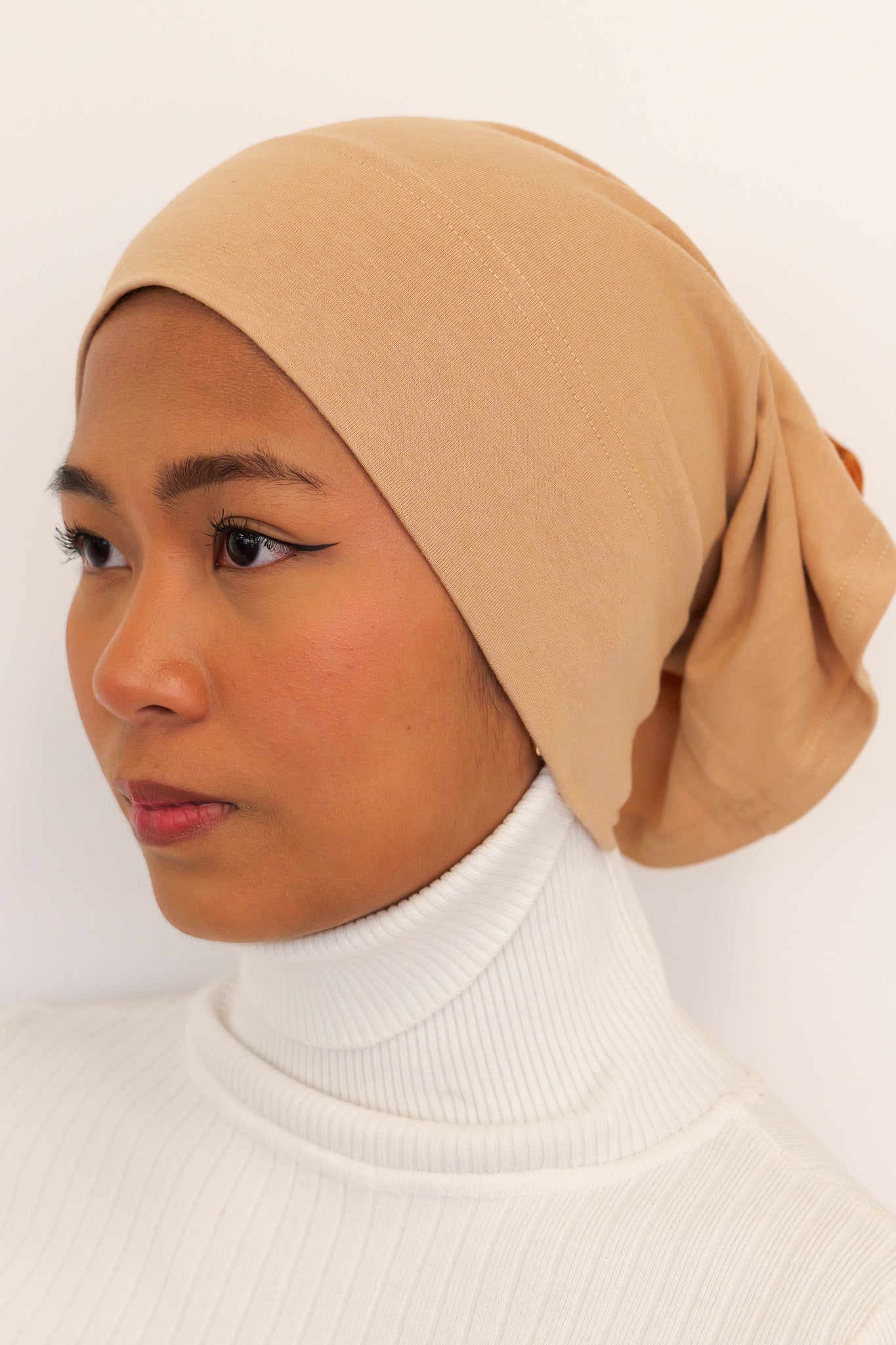 Cotton Undercap - Sesame - Nasiba