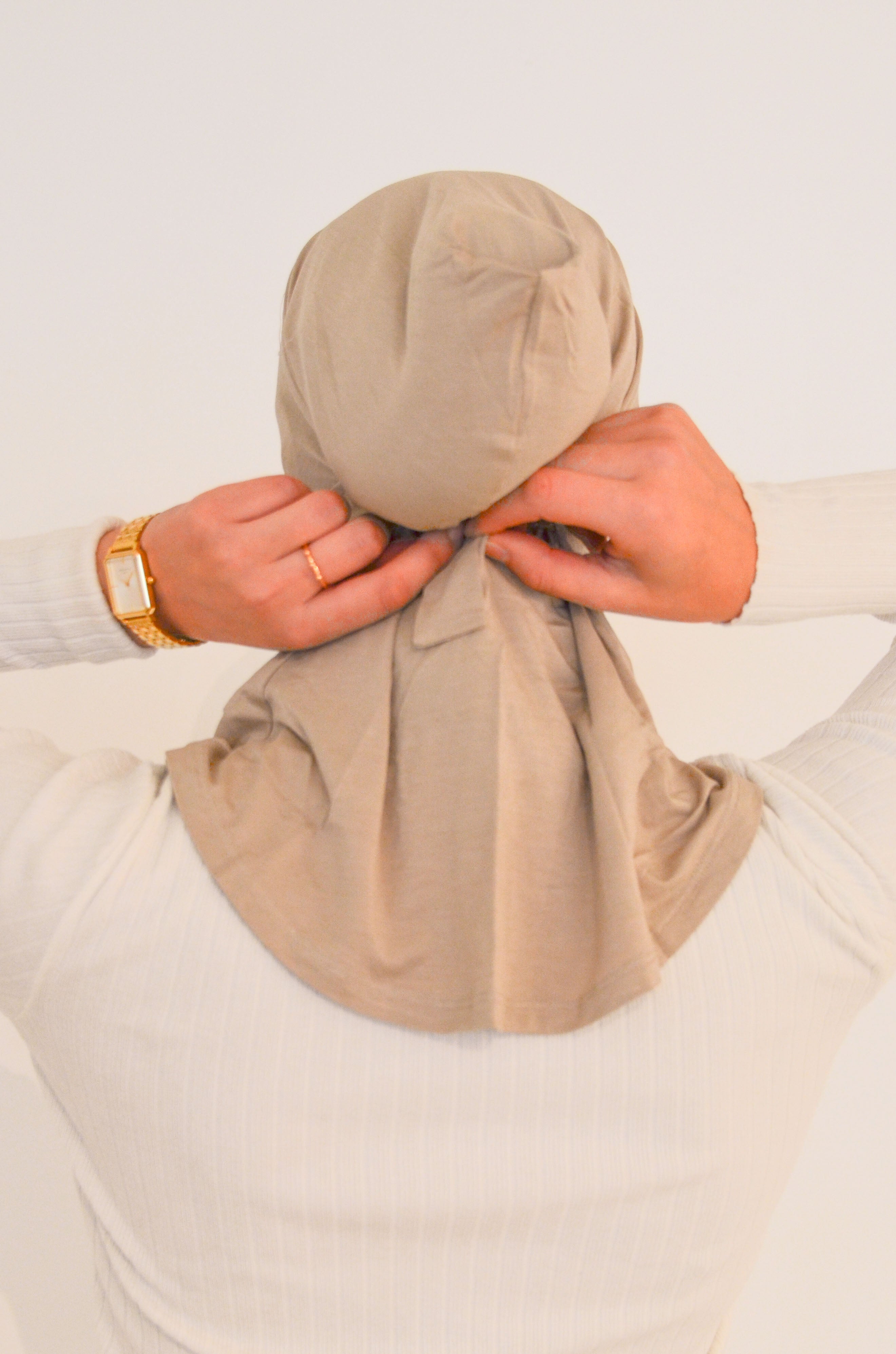 Tie back ninja Cap - String