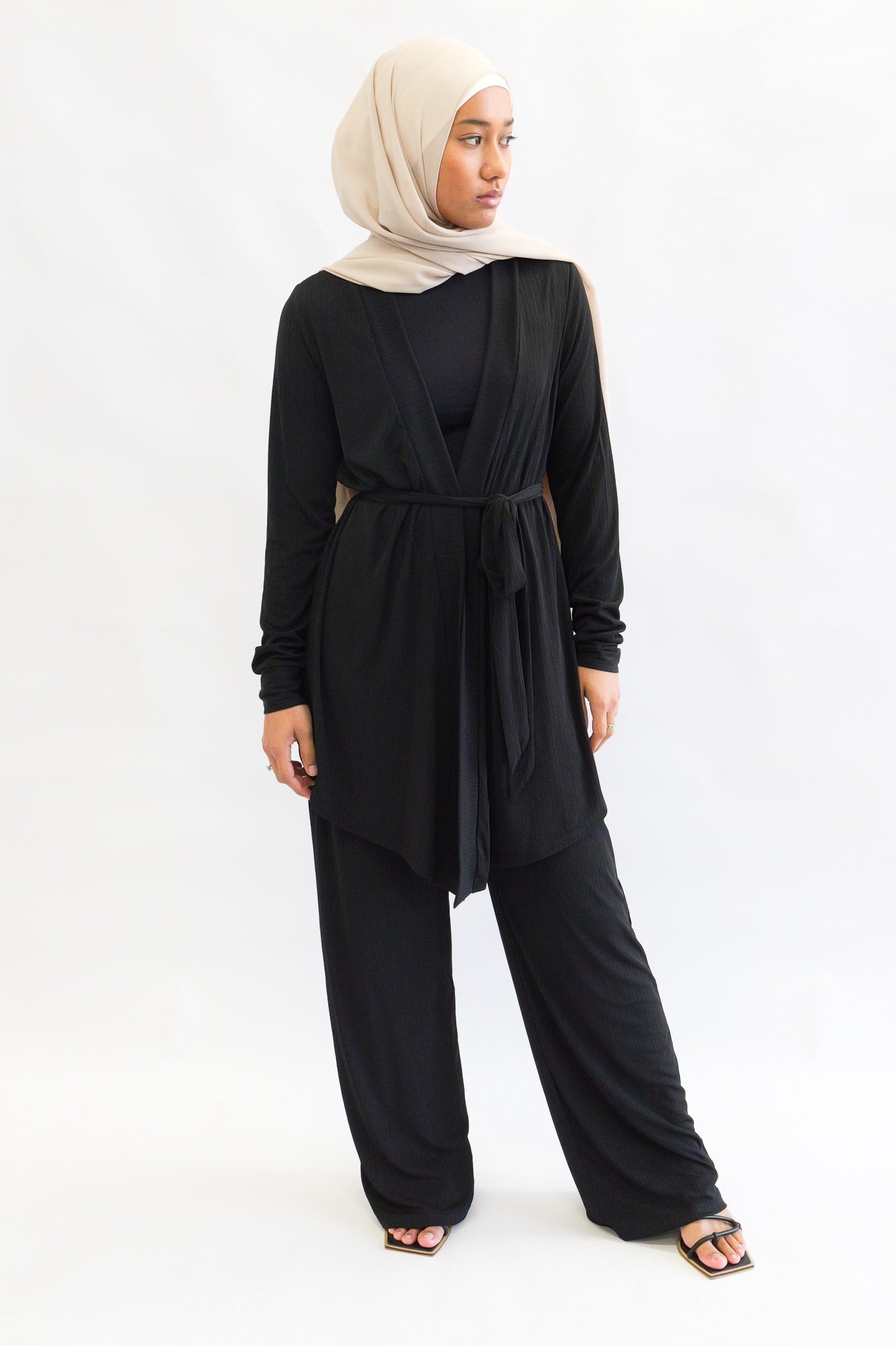 Diana rib cardigan - Nasiba
