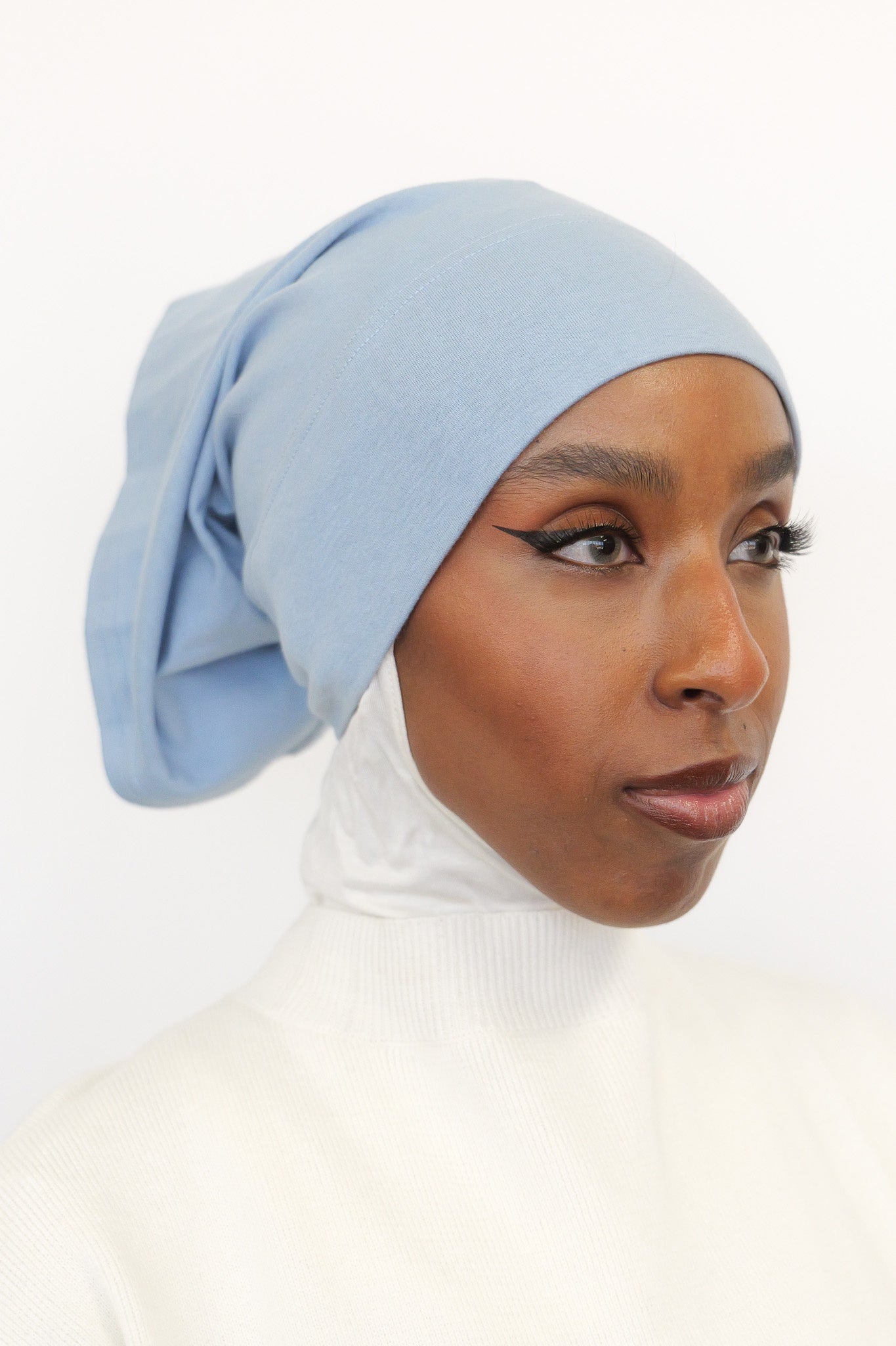 Cotton Undercap - Dusty Blue