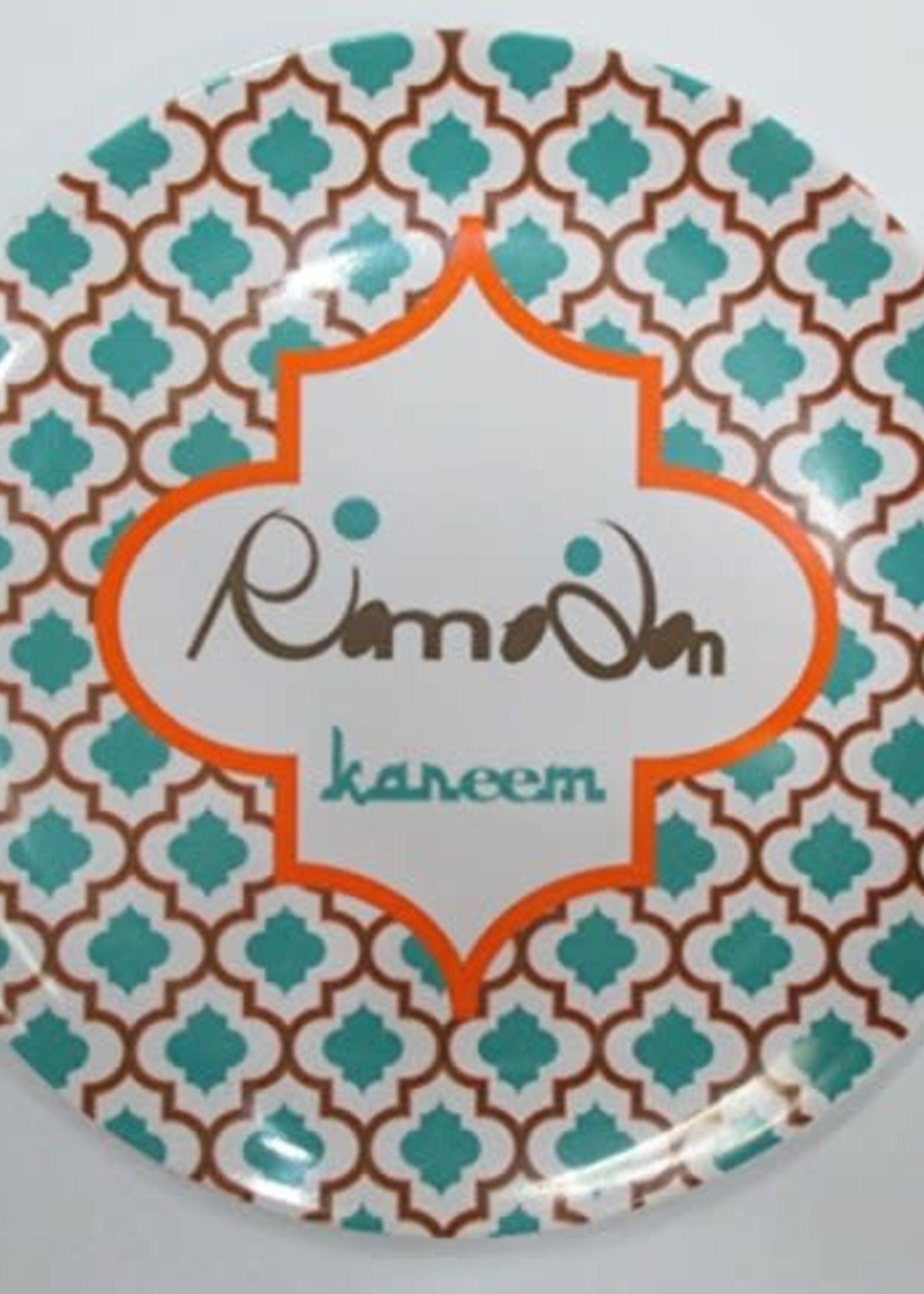 Arabesque Malamine Dessert Plates 4pk - Nasiba