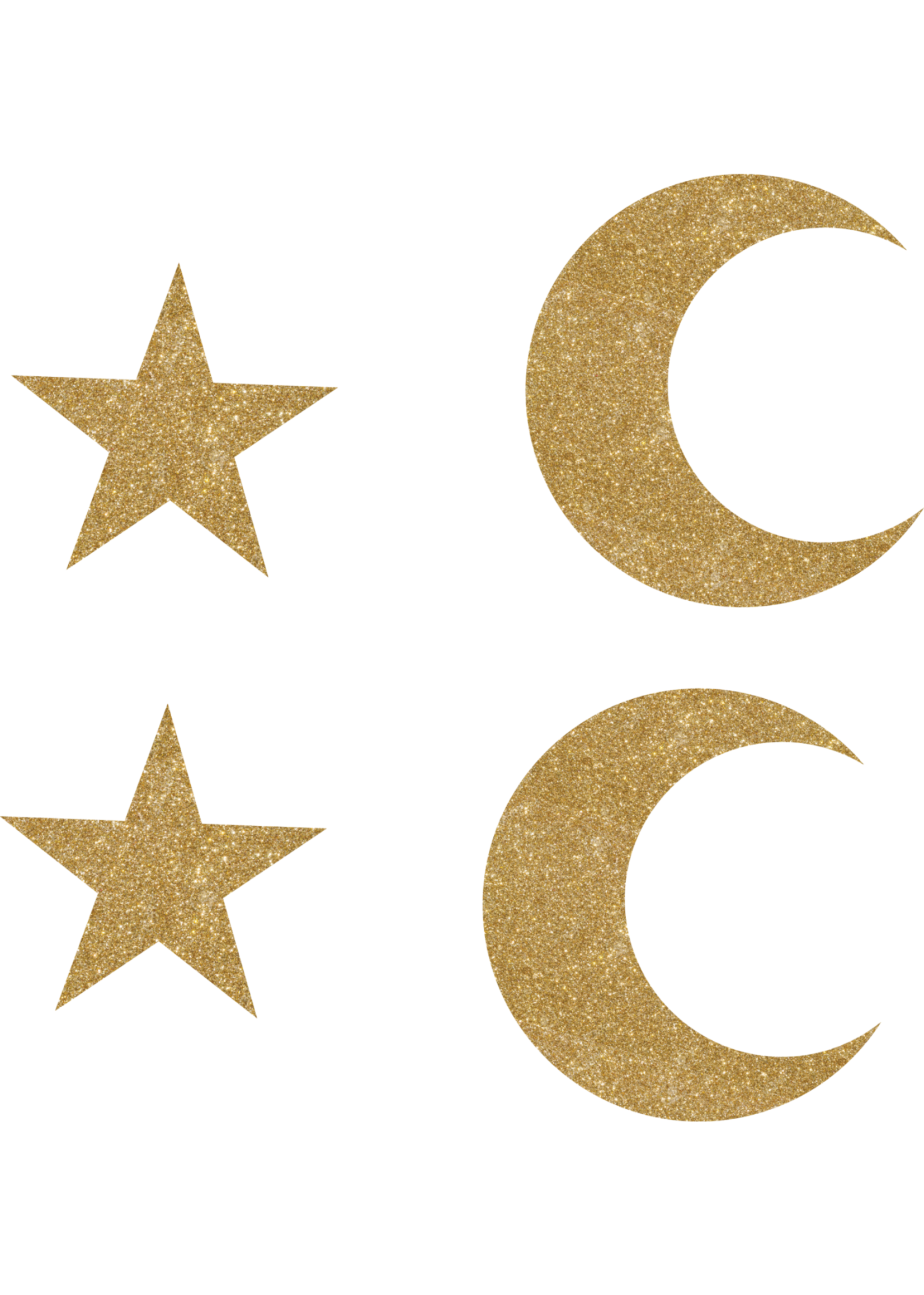 Cresent & Star Medallions - Nasiba