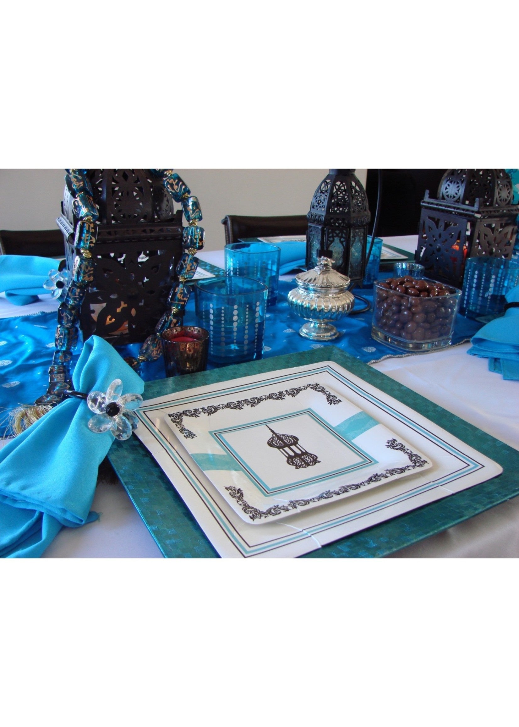 Lantern Dessert Plates - Nasiba