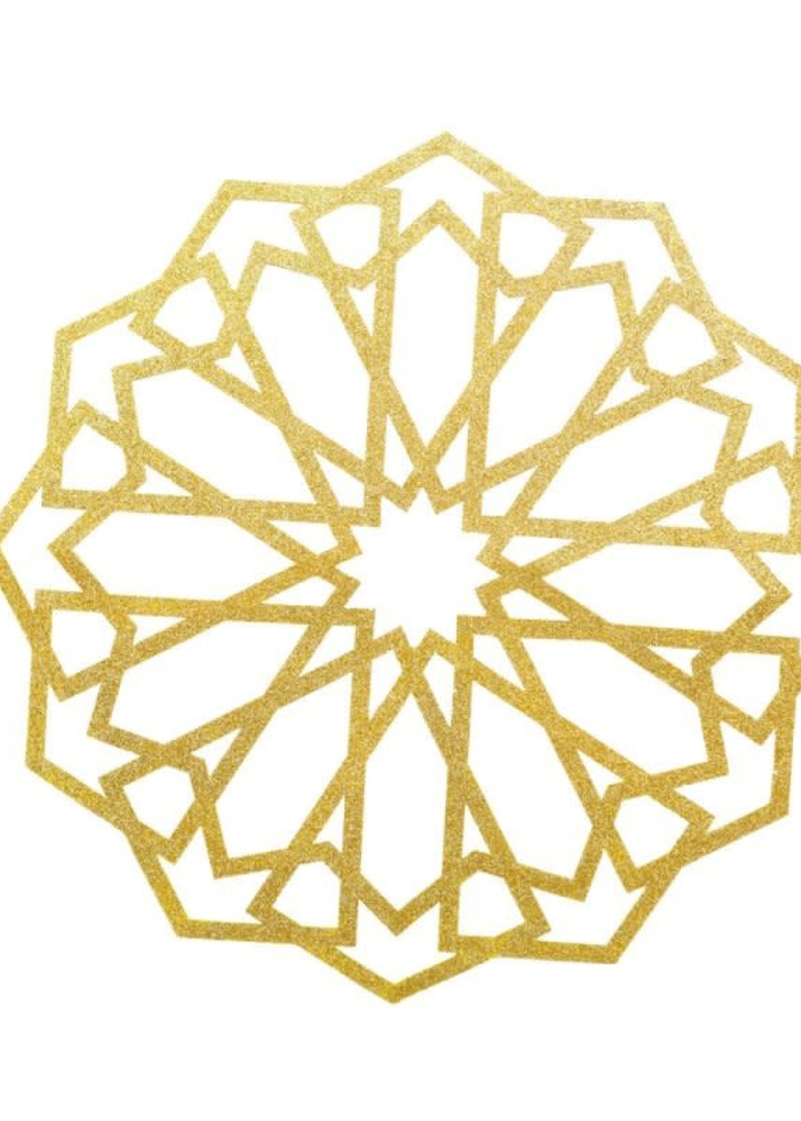 Marrakesh Gold Wall Decal - Nasiba