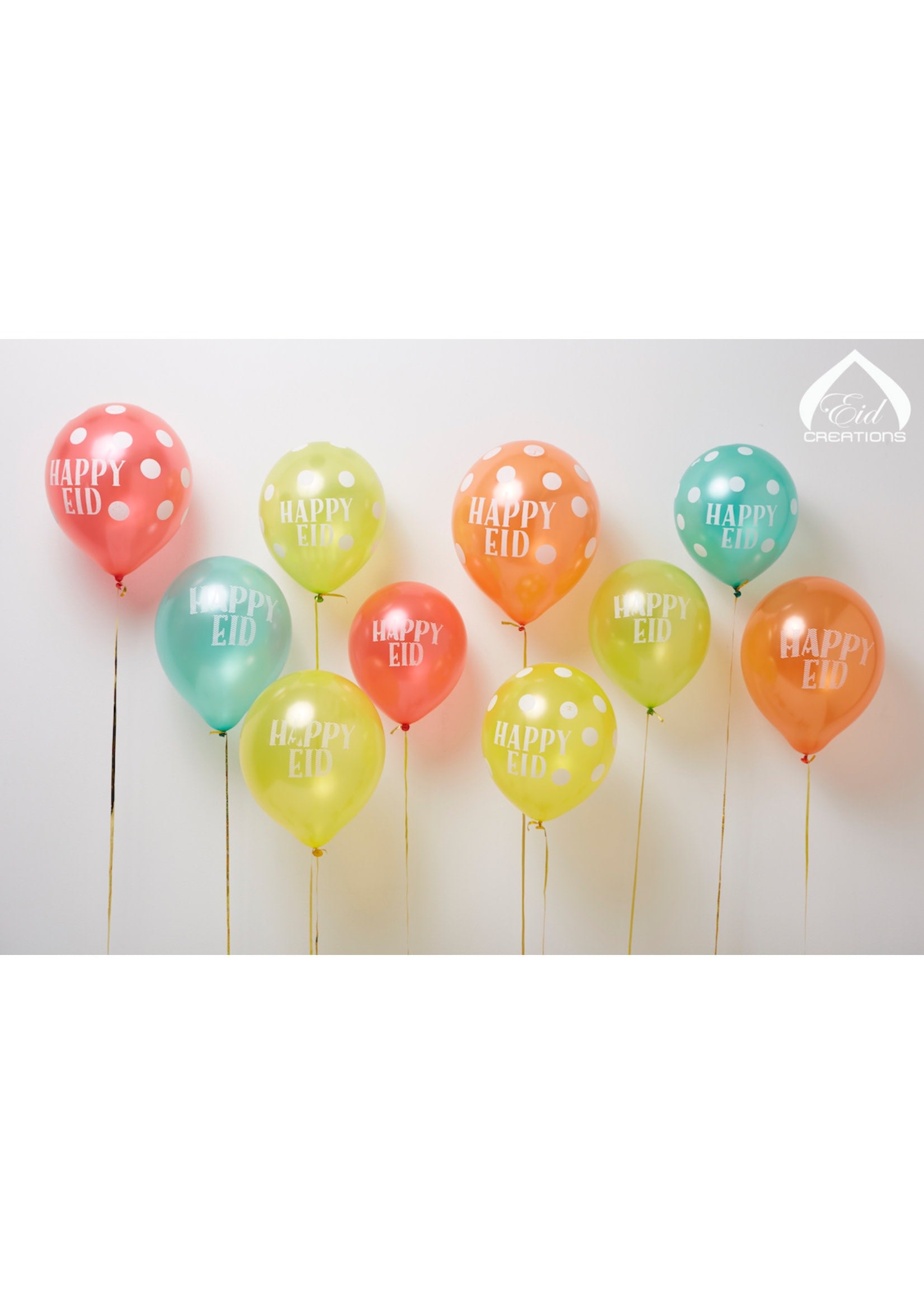 Happy Eid Balloons - Nasiba