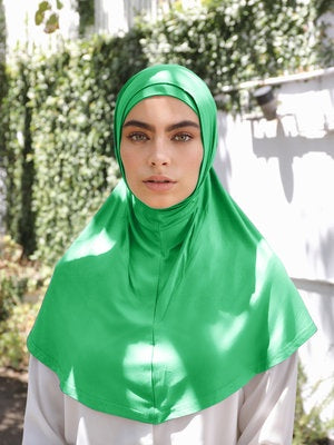 Slip on Hijab - Light green (J) - Nasiba