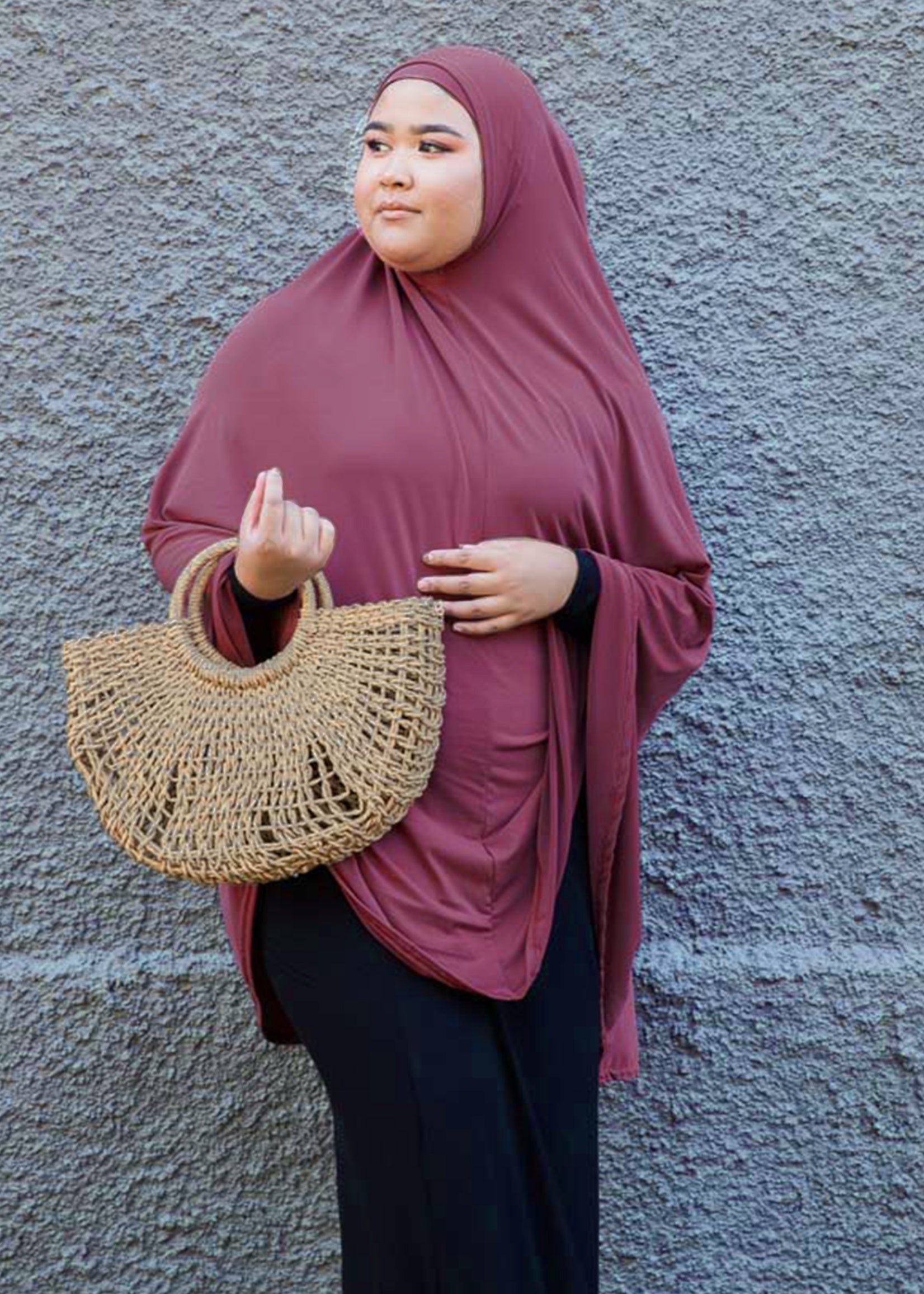 Jilbab - Beaujolais - Nasiba