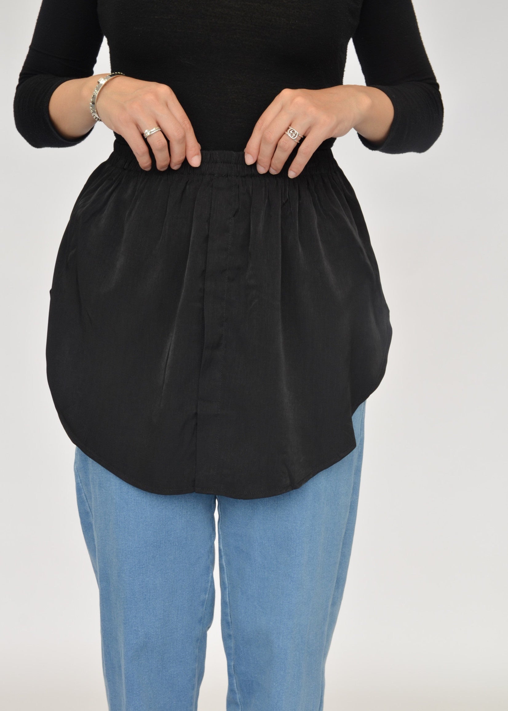 Shirt Extension - Black - Nasiba