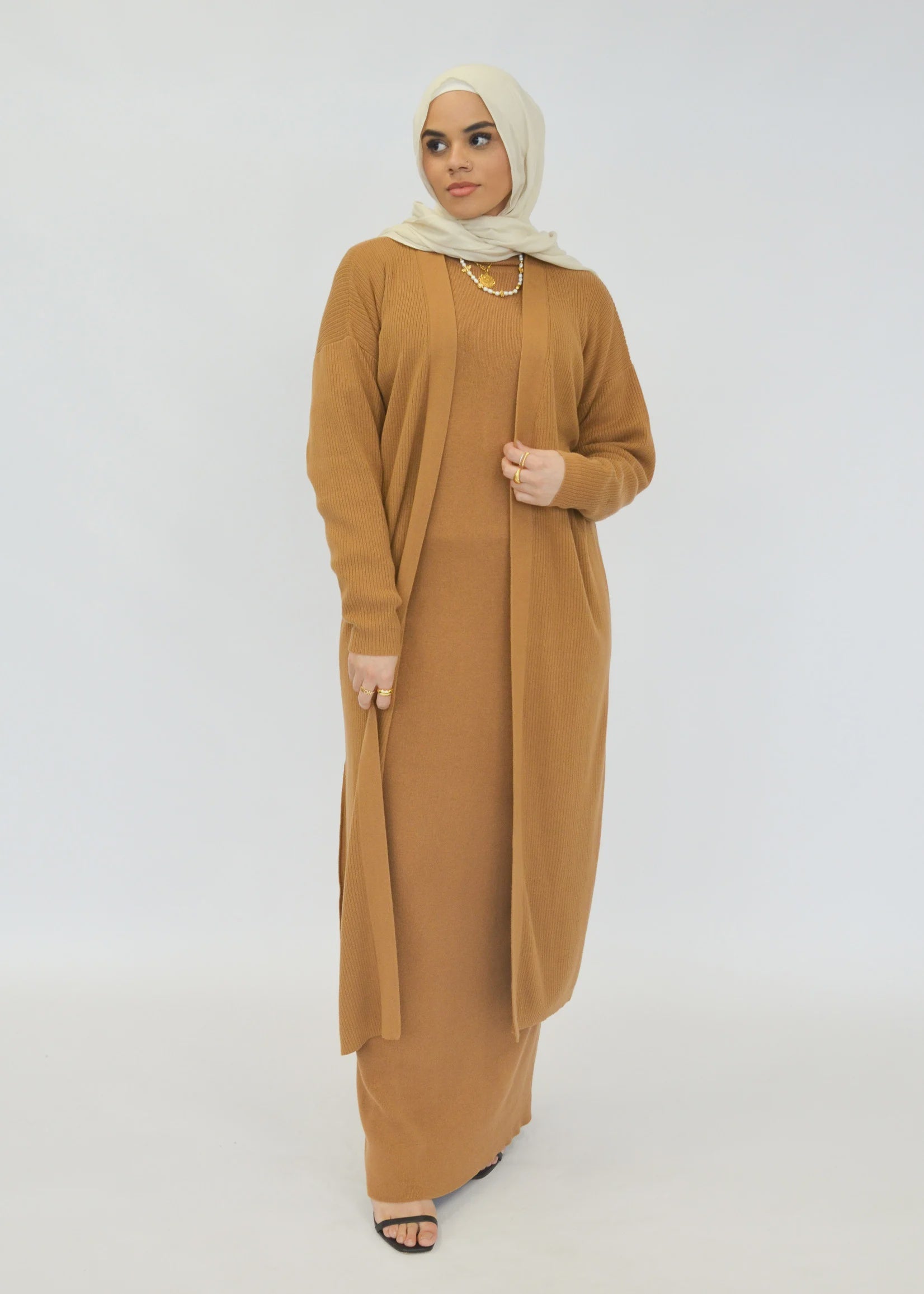 Wintertide Cardigan - Camel