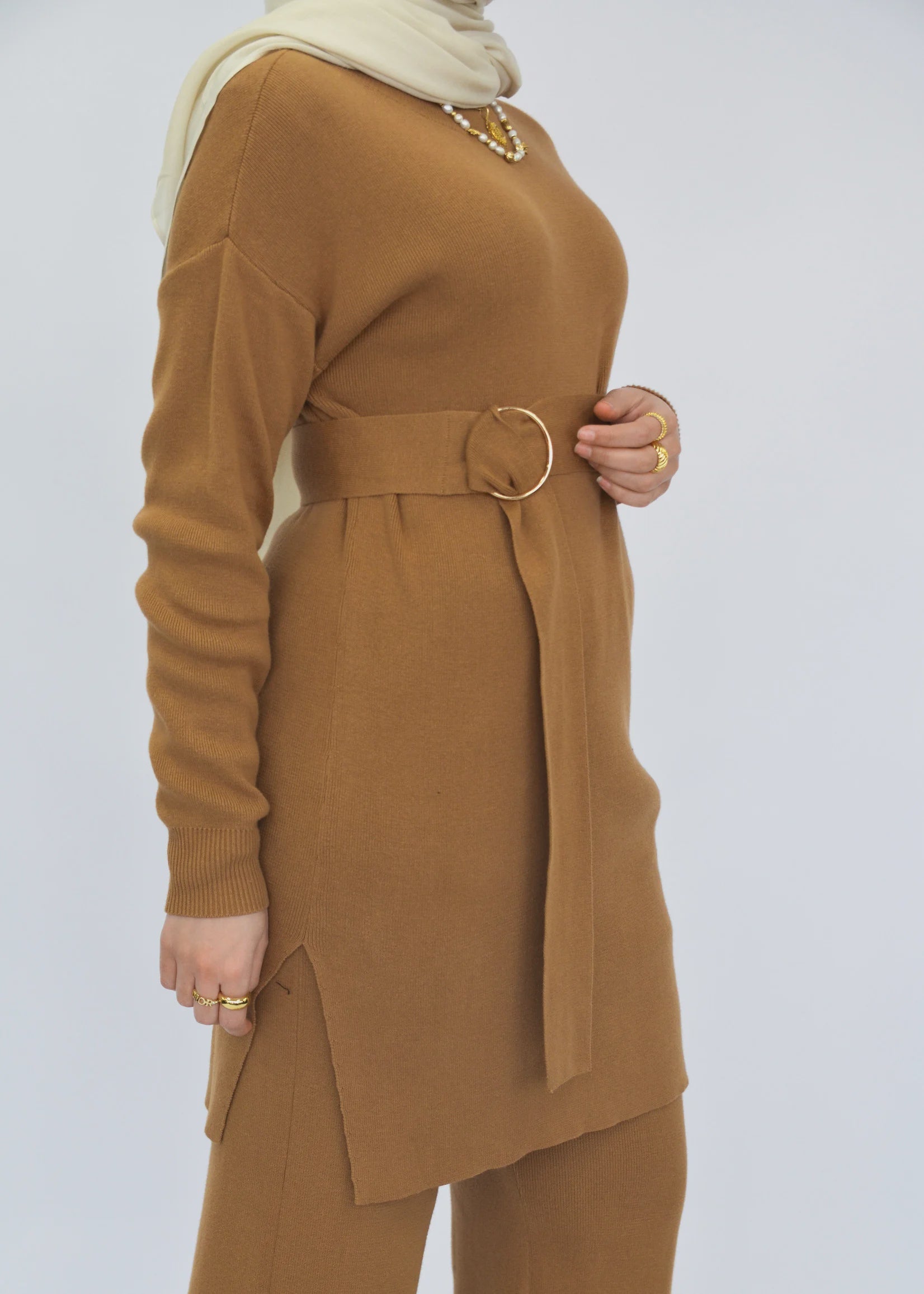Wintertide Top - Camel