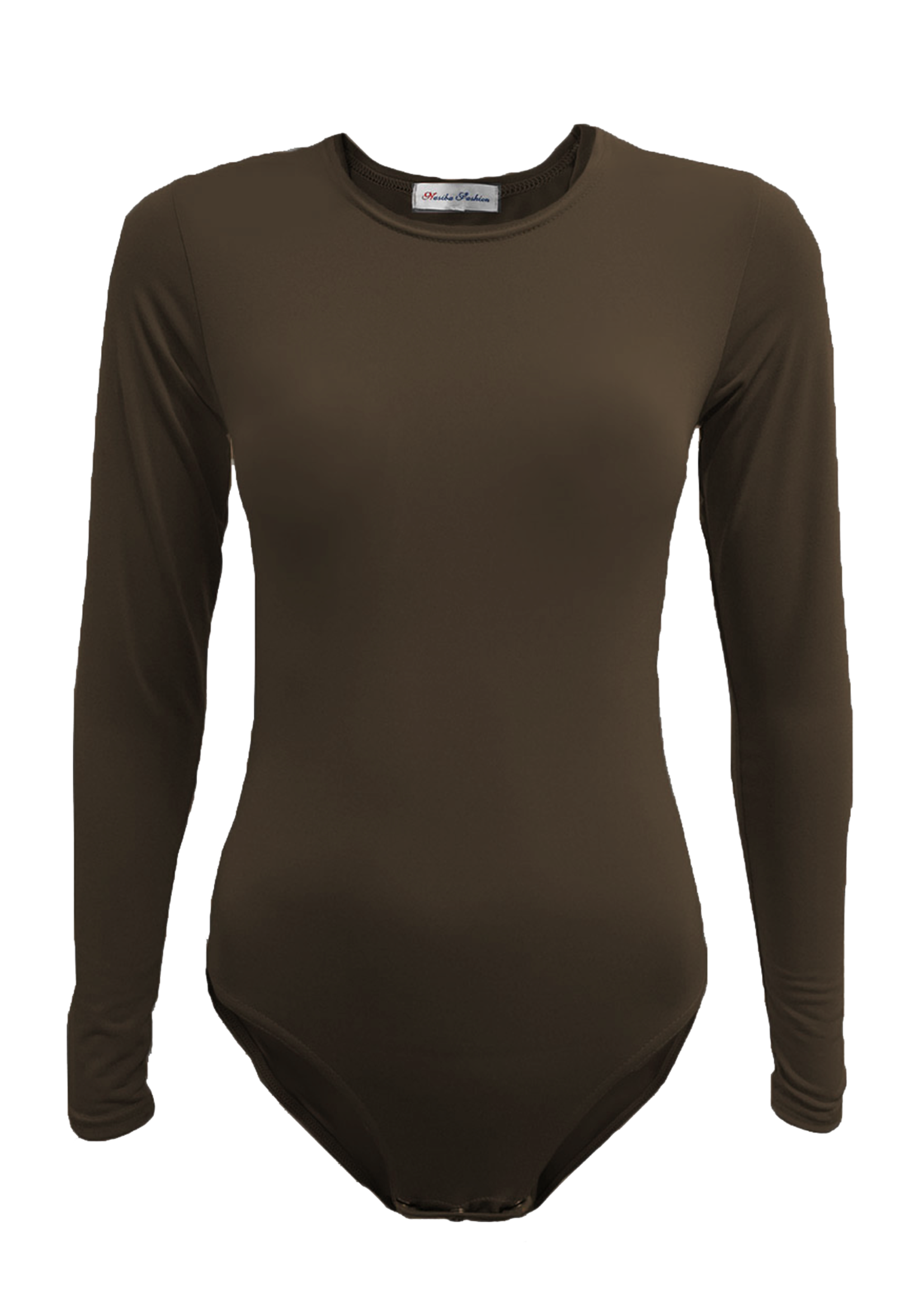 Lycra Bodysuit - Cocoa Brown - Nasiba
