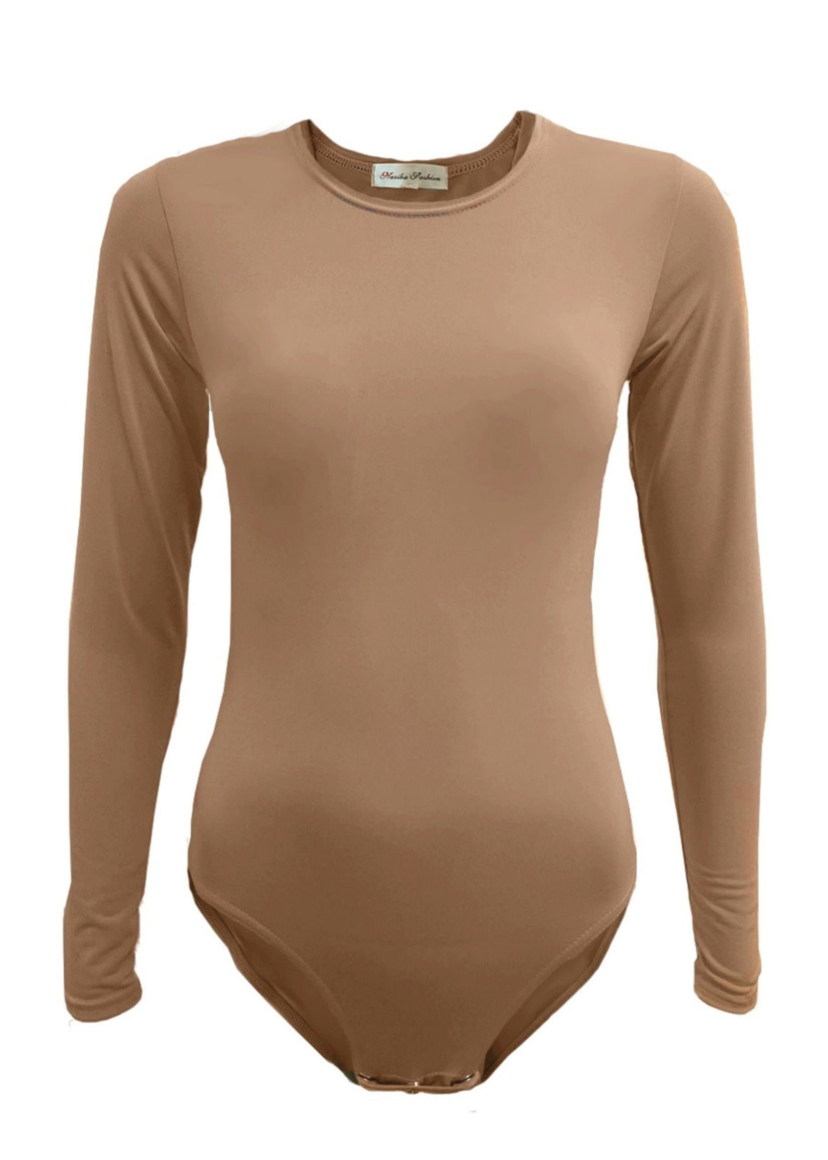 Lycra Bodysuit - Dark Pearwood - Nasiba