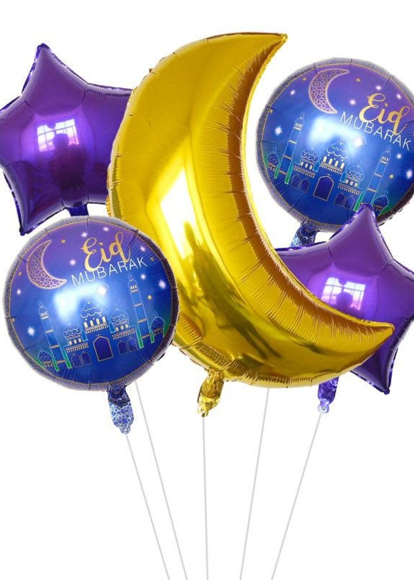 Eid Foil Balloon Set - Nasiba