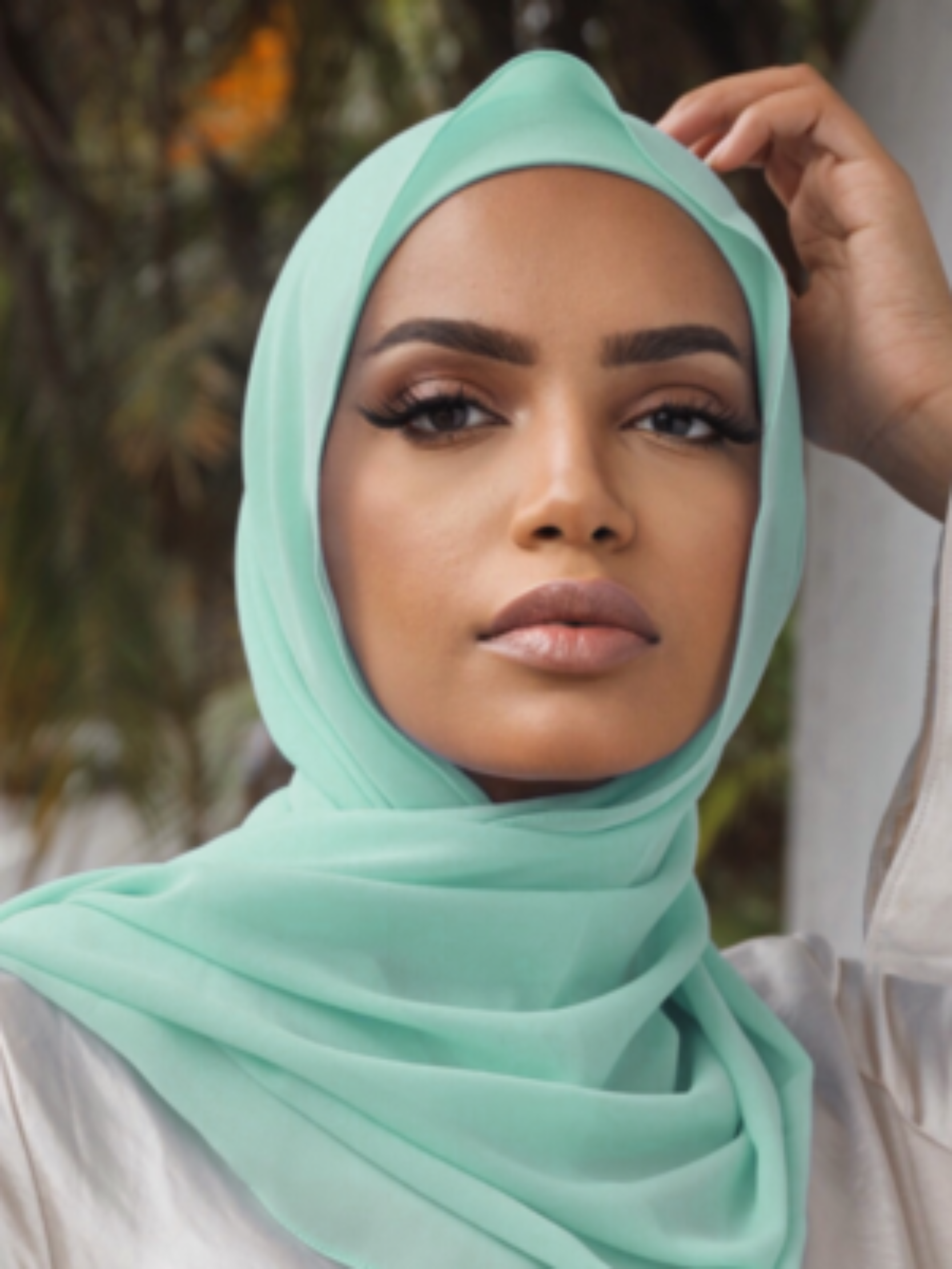 Premium Chiffon Hijab - Fern - Nasiba