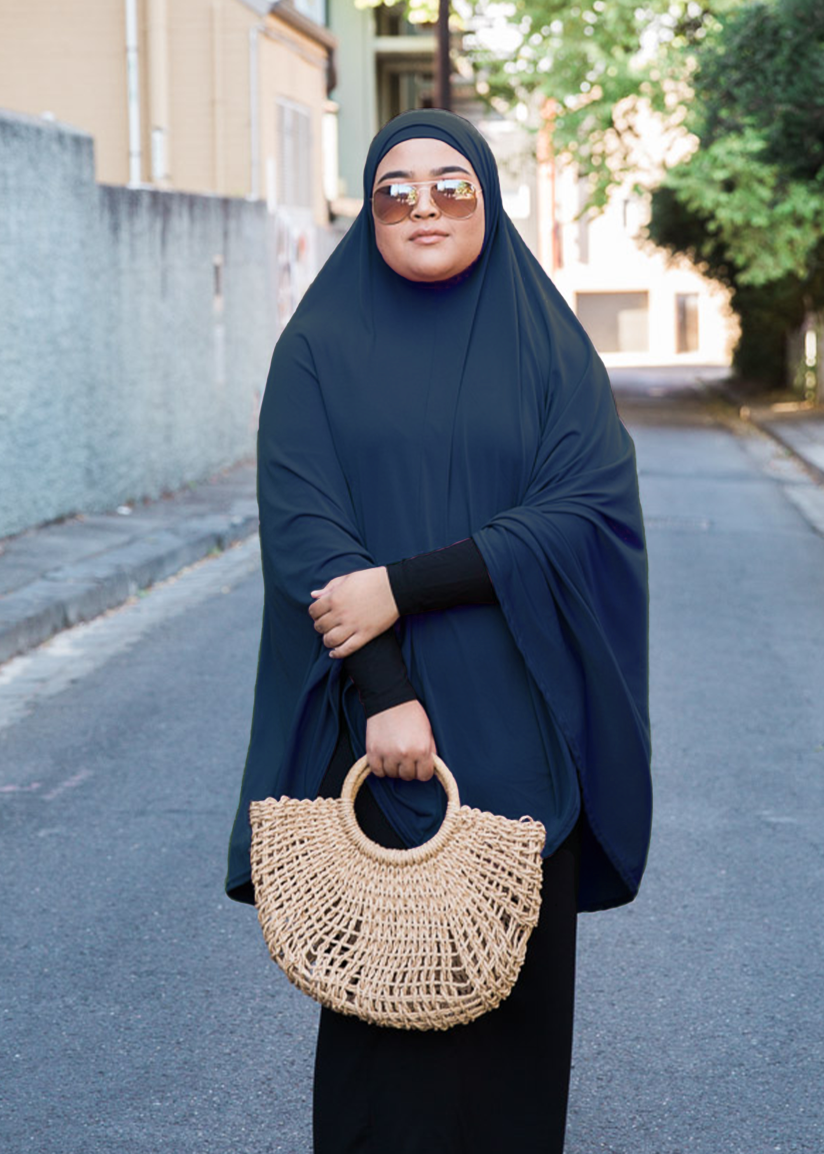 Jilbab - Galaxy Blue - Nasiba
