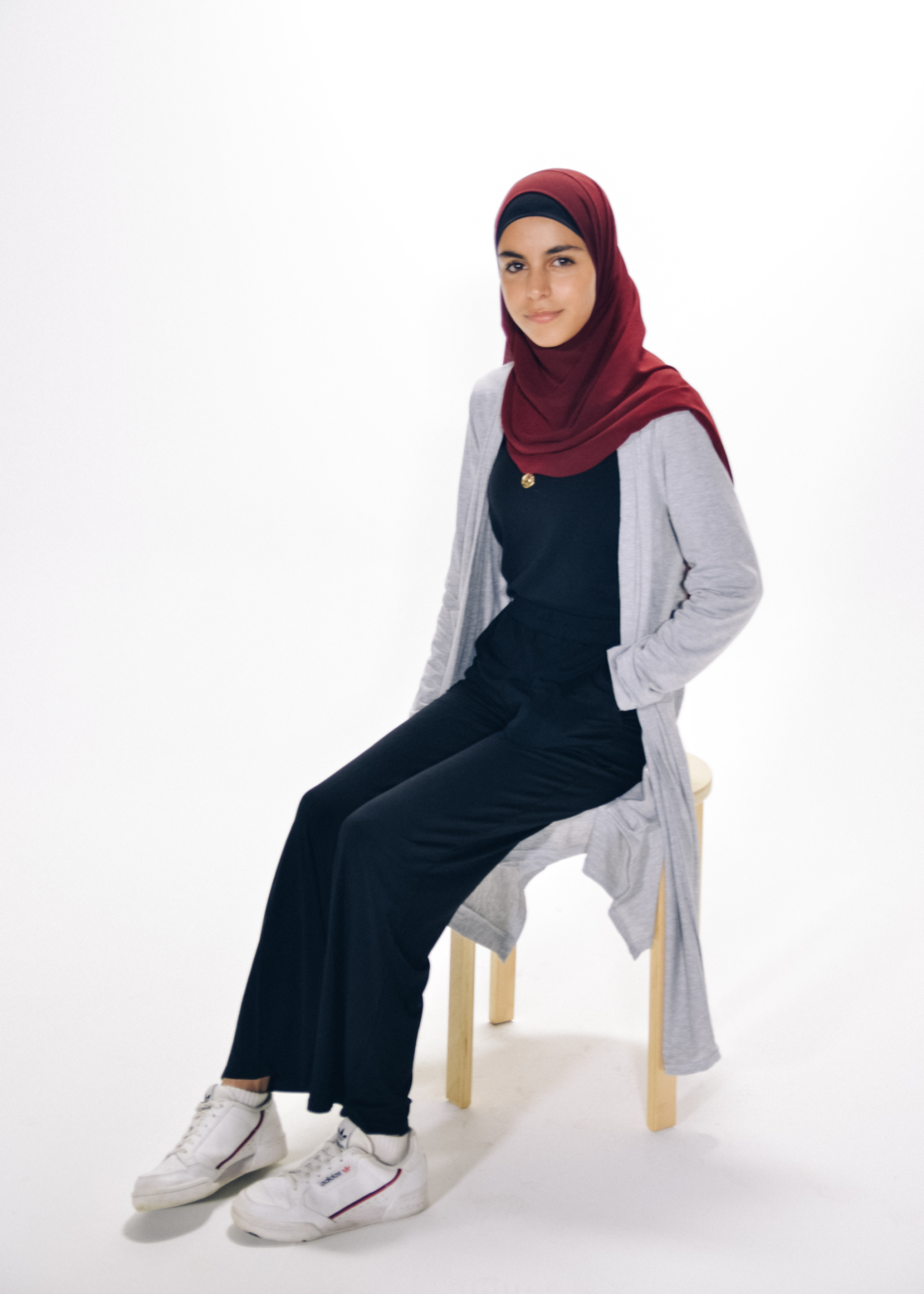 Girls Wide Leg Pants - Black - Nasiba