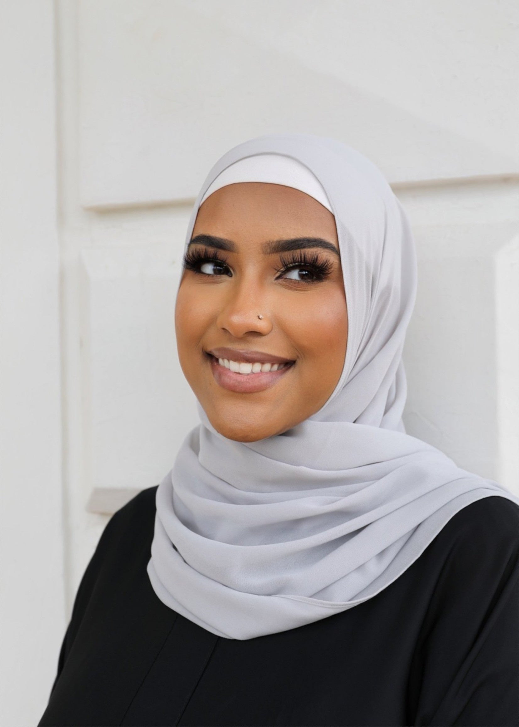 Premium Chiffon - Gray Violet - Nasiba
