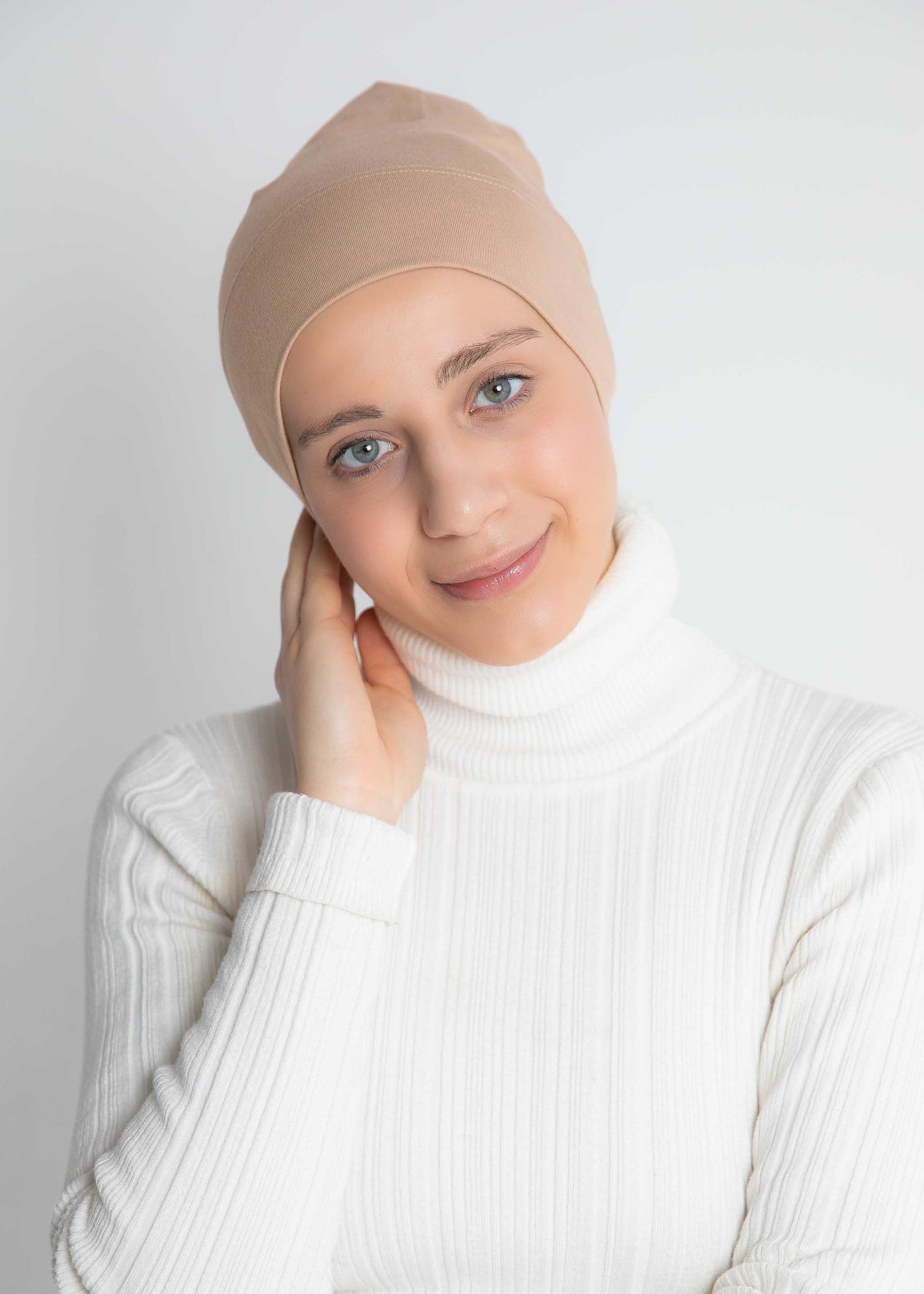 Cotton Undercap - Cream Blush