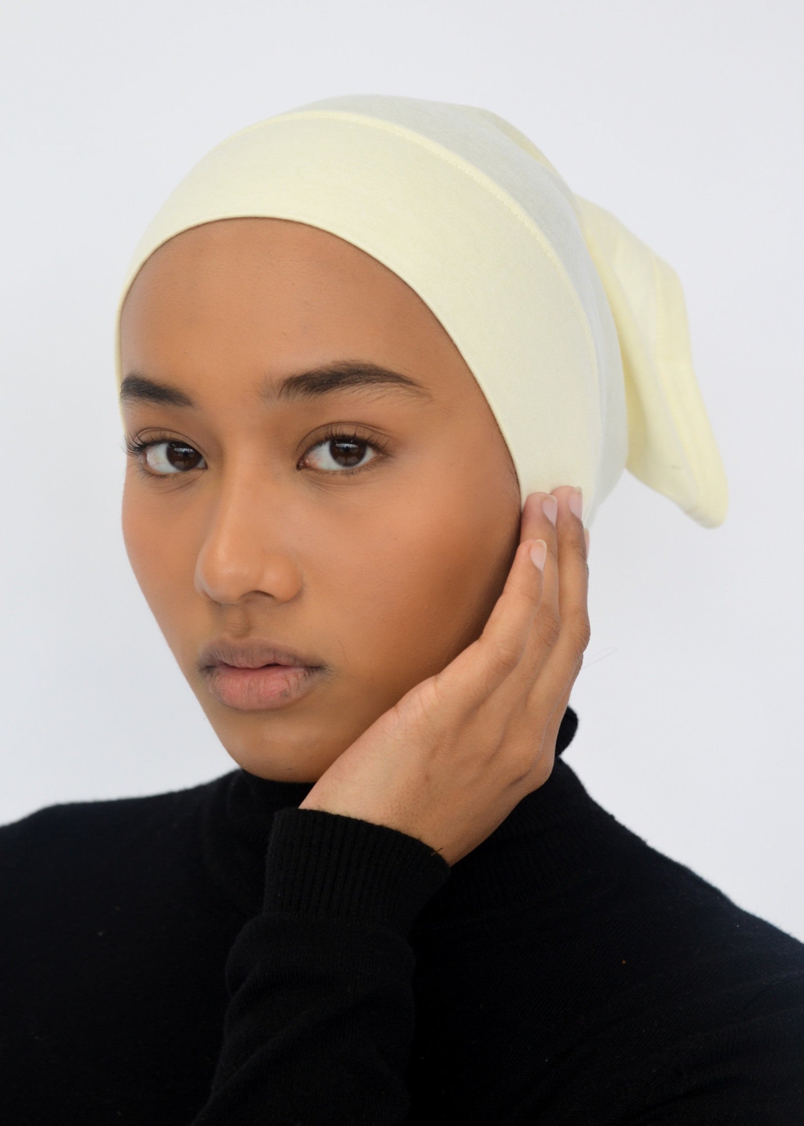 Cotton Undercap - Ivory - Nasiba