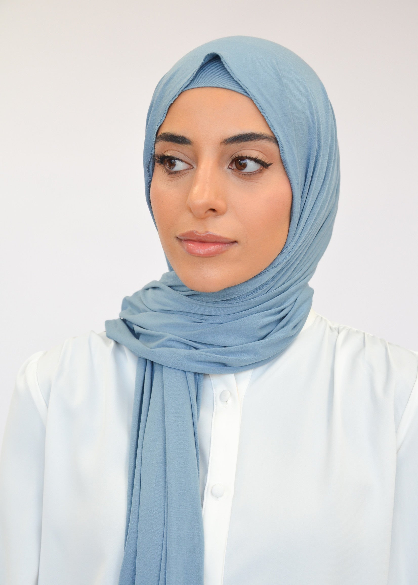 Jersey Shawl Set - Cyaneus - Nasiba