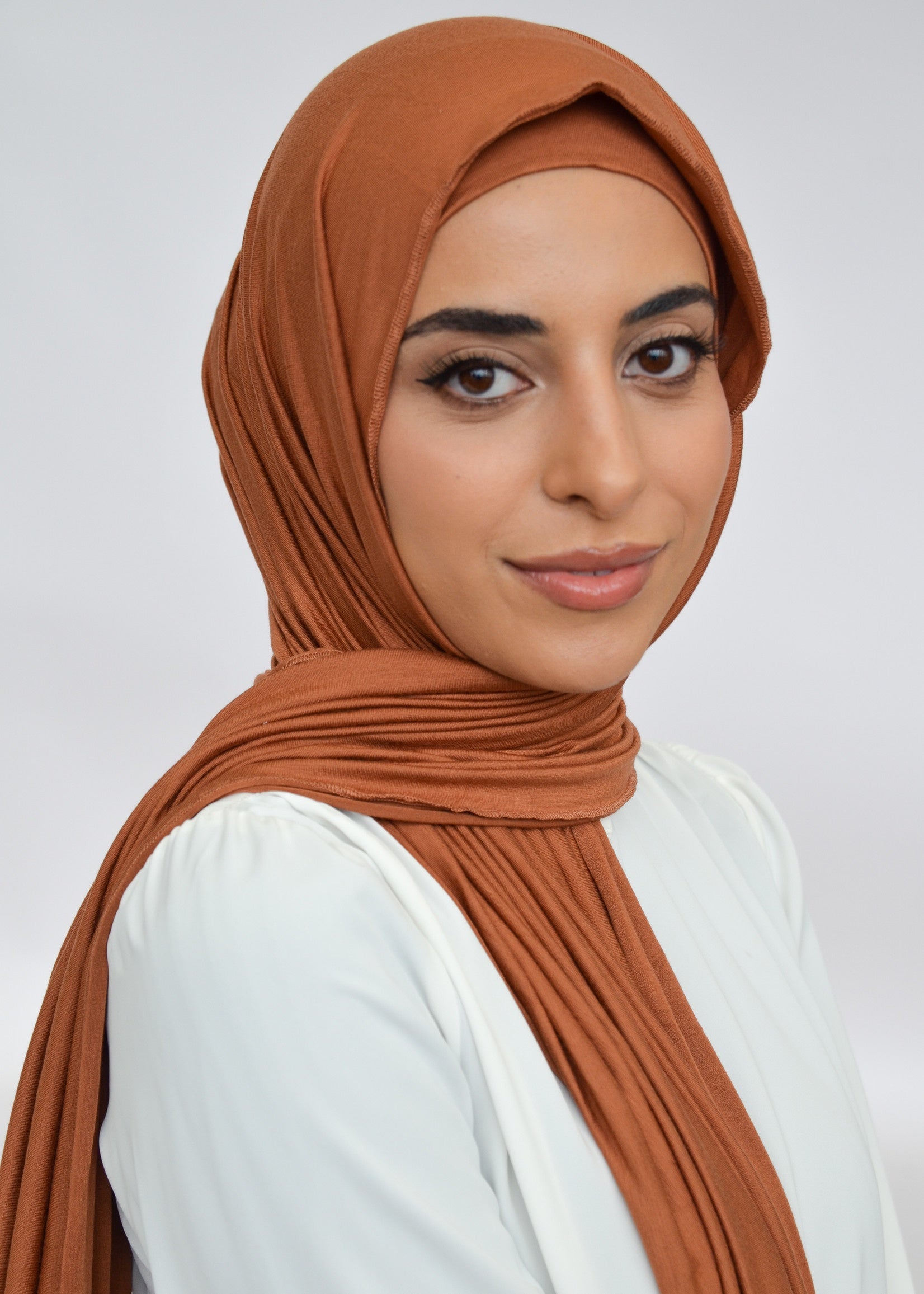 Jersey Shawl Set - Mocha Bisque - Nasiba