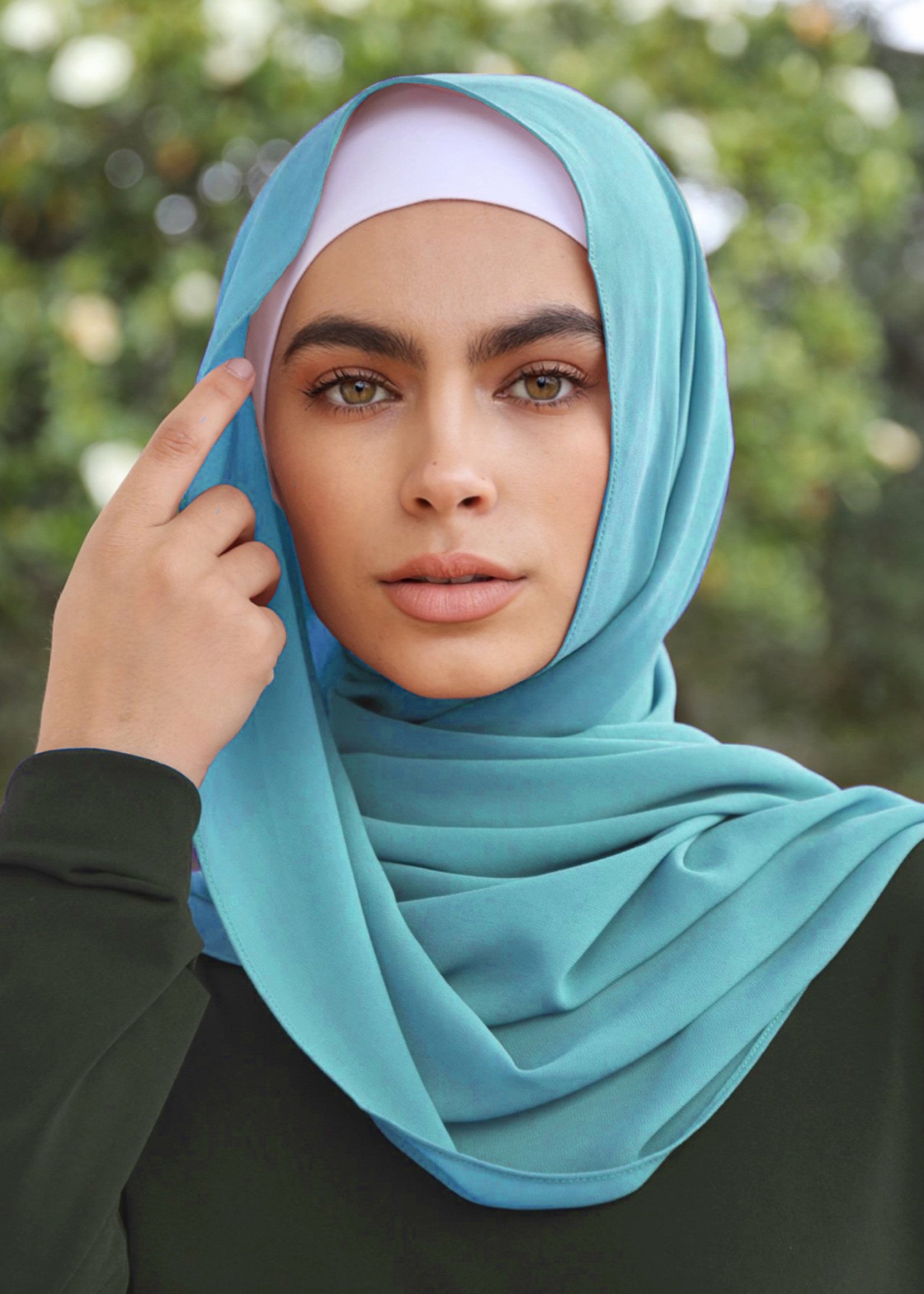 Premium Chiffon - Light Cerulean - Nasiba