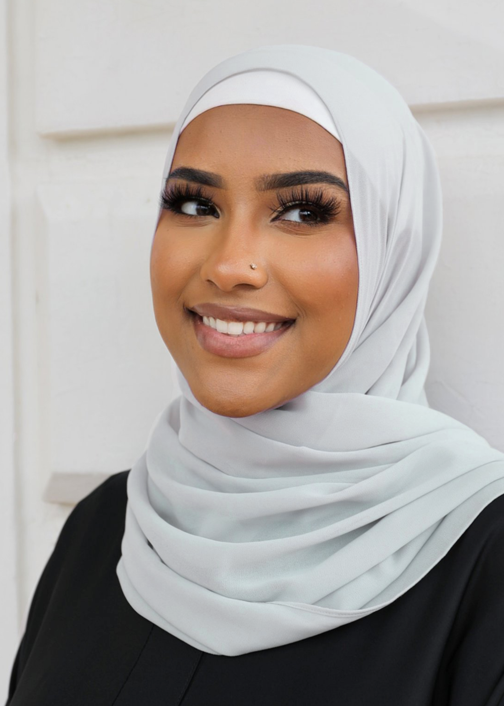 Premium Chiffon - Light Grey - Nasiba