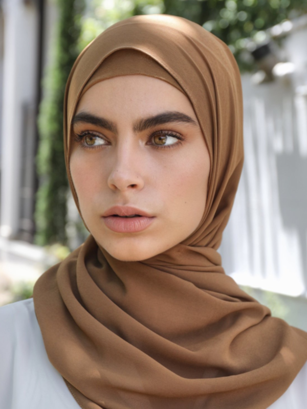 Premium Chiffon Hijab - Light Rosewood - Nasiba