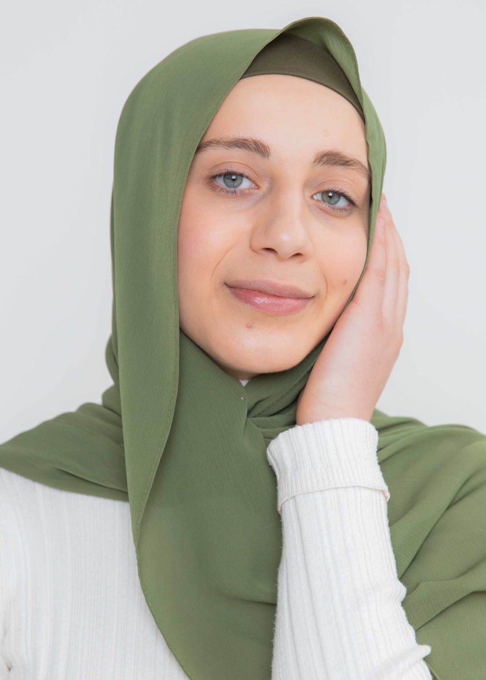 Luxe Crepe - Calla Green - Nasiba