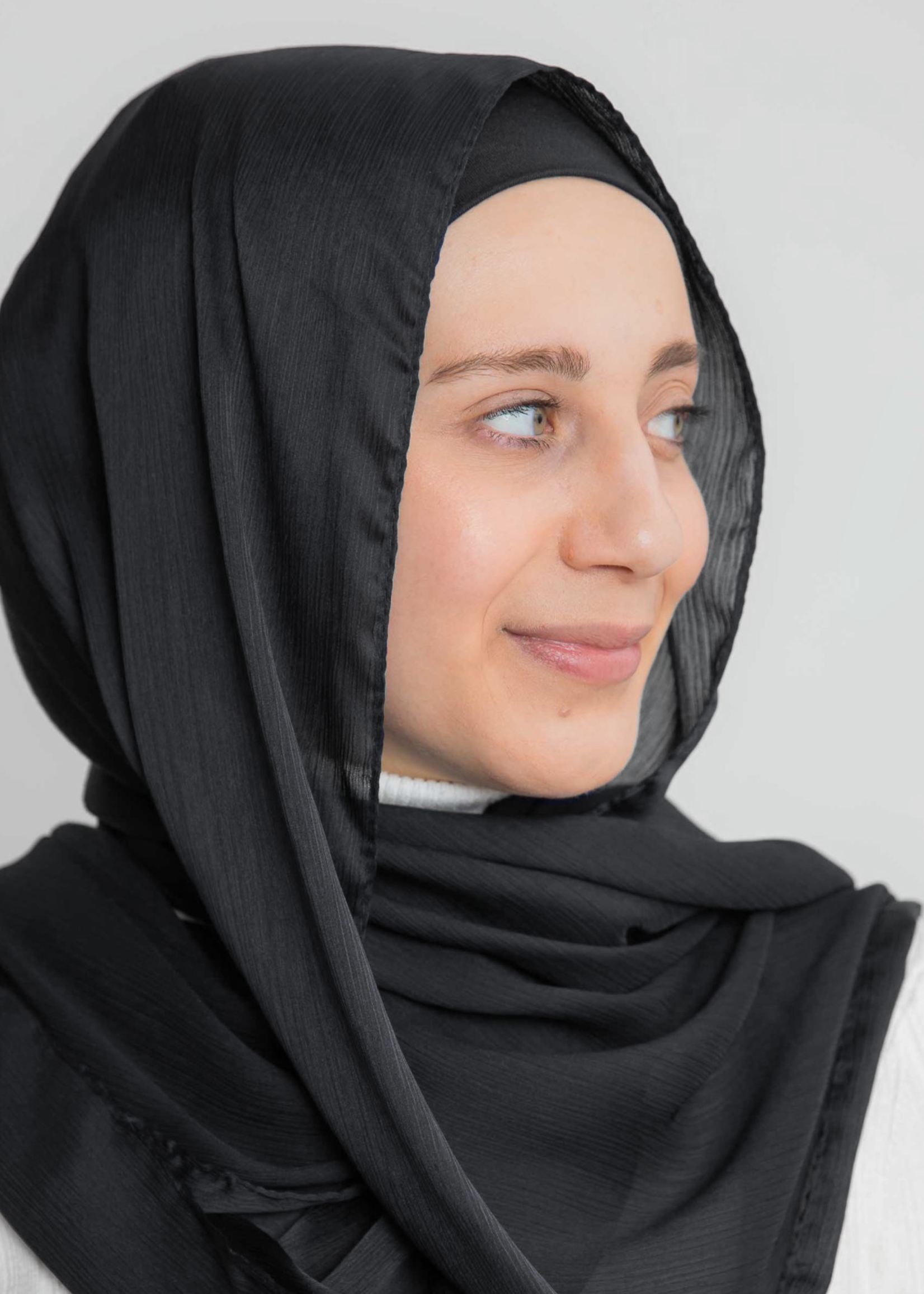 Luxe Satin - Black - Nasiba