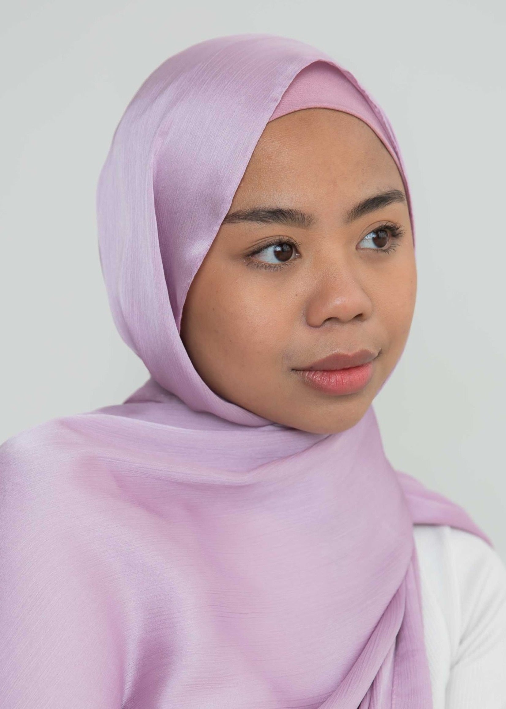 Luxe Satin - Lavender - Nasiba