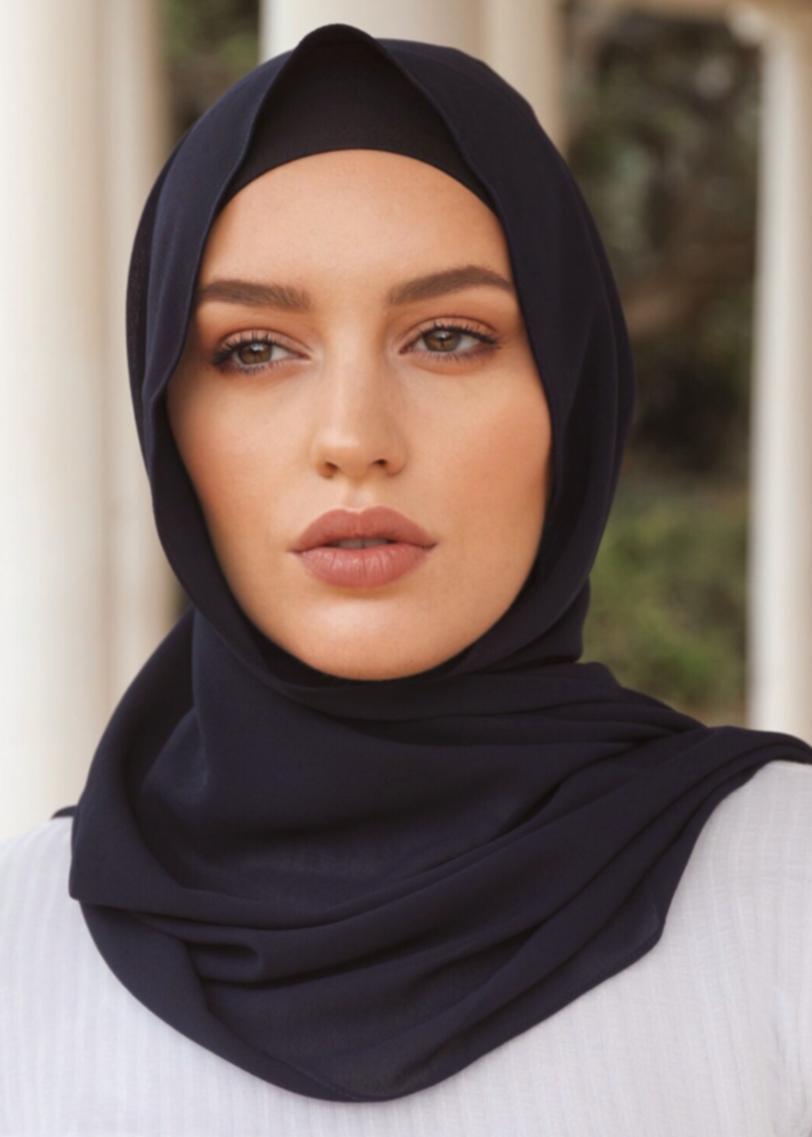 Premium Chiffon - Nautical navy - Nasiba
