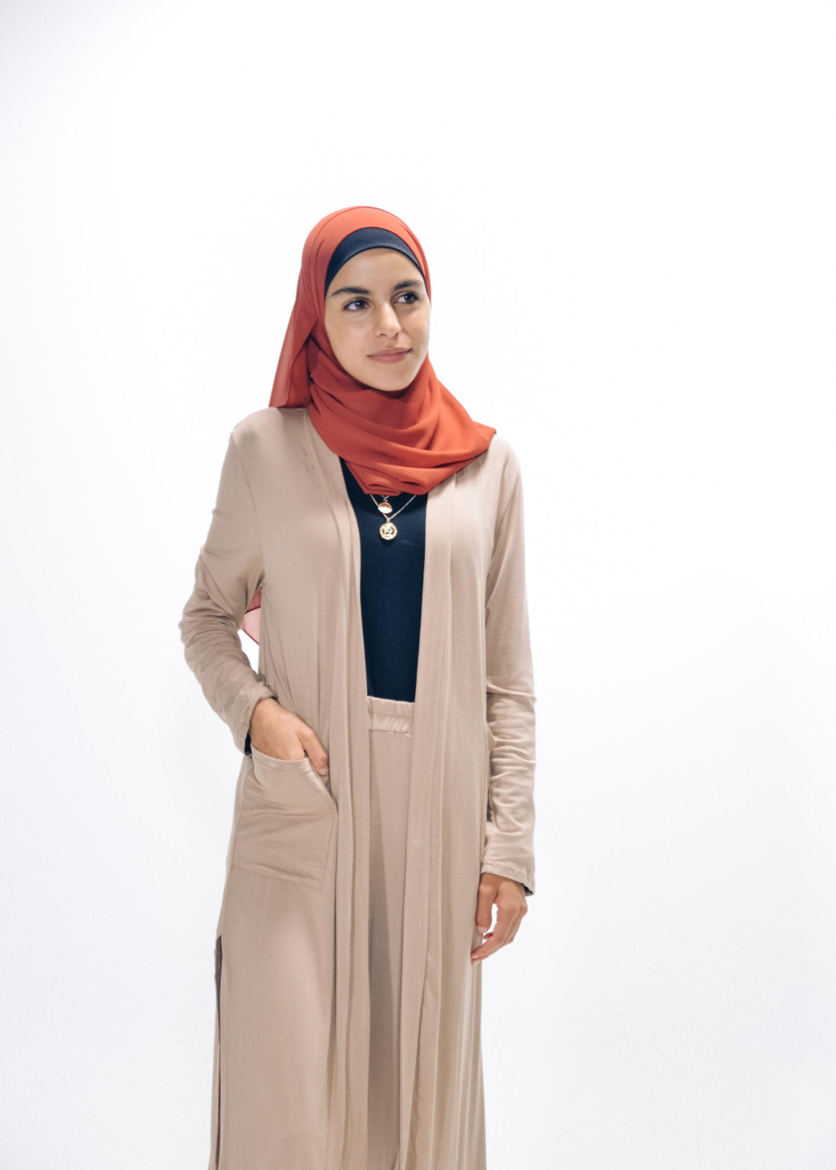 Girls Cardigan - Nude - Nasiba