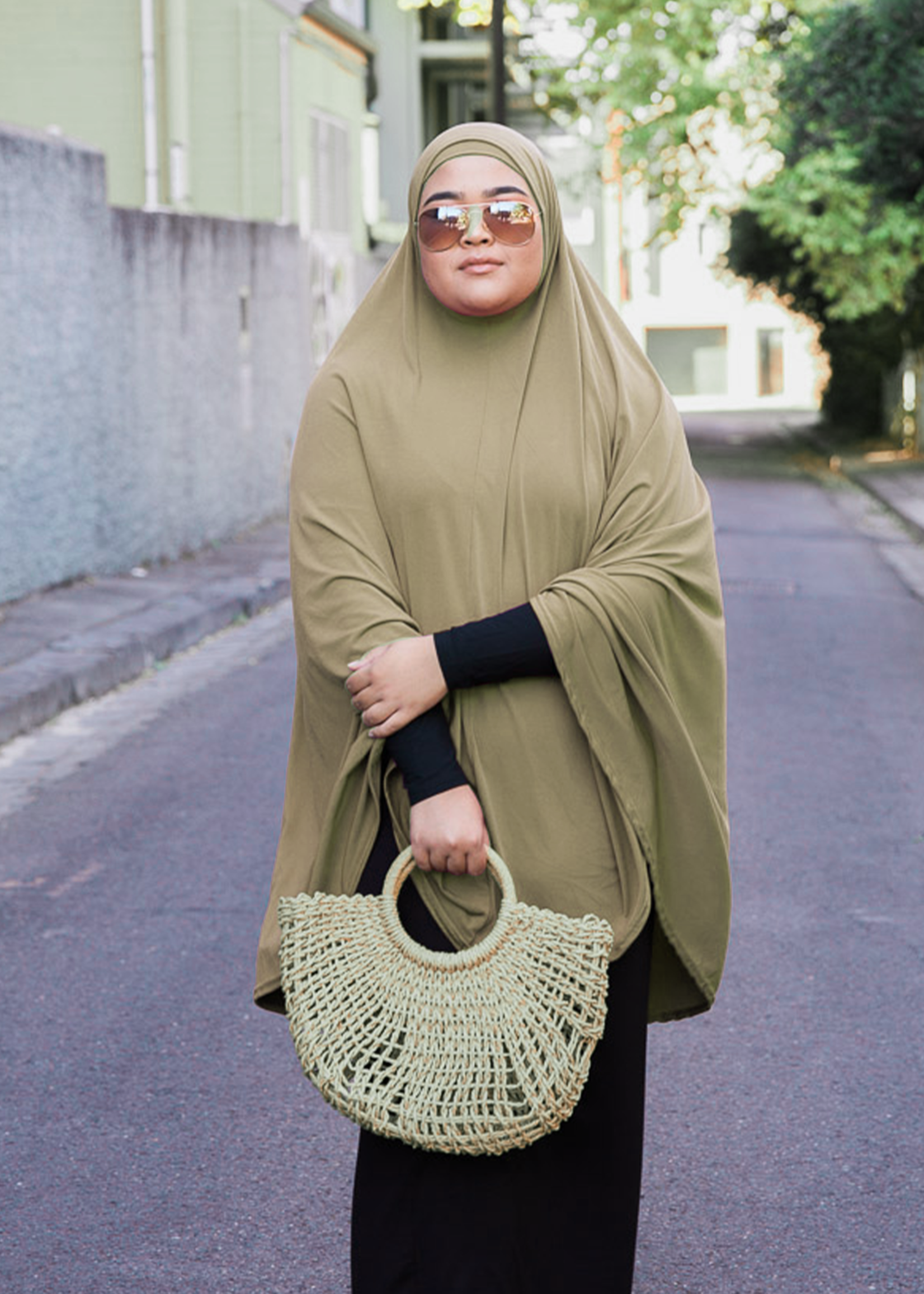 Jilbab - Pale Khaki - Nasiba