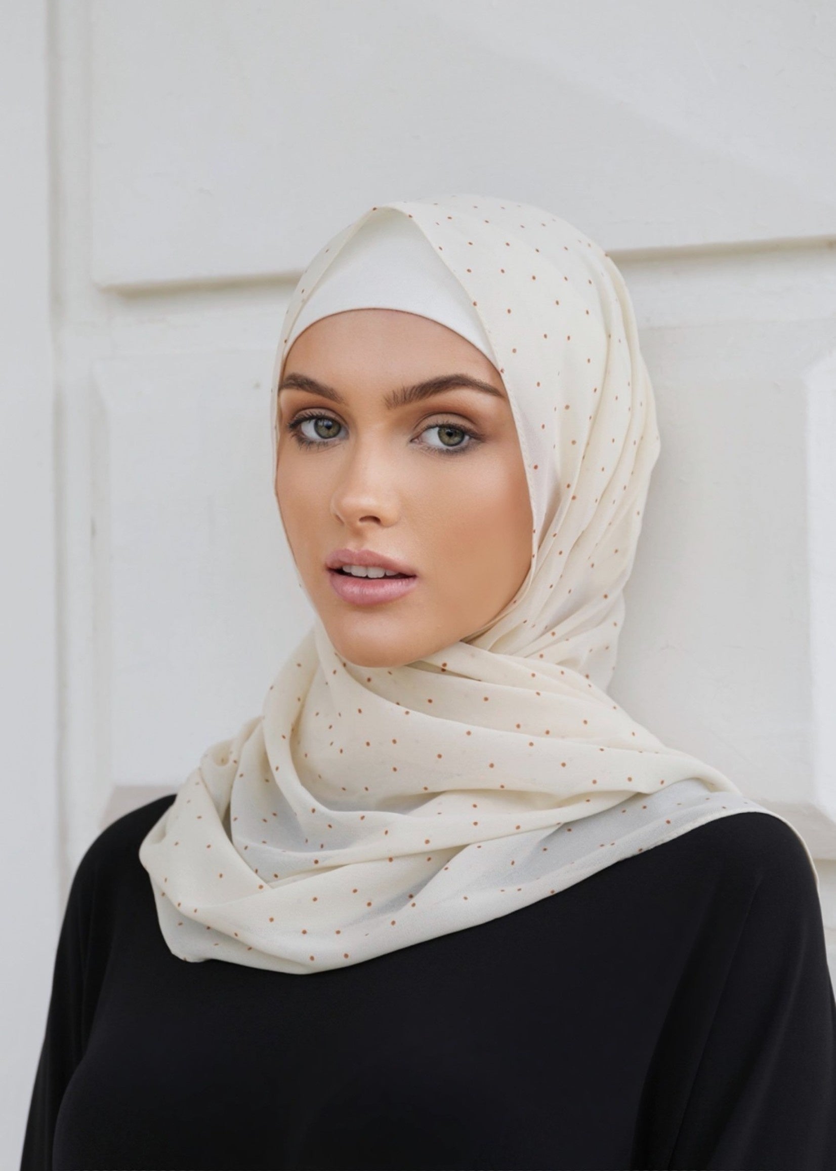 Premium Chiffon - Polka Dot - Nasiba