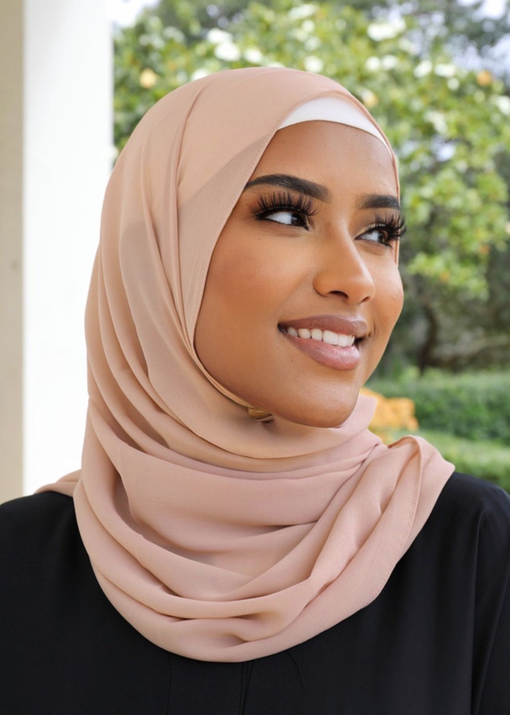 Premium Chiffon - Rose Tan - Nasiba