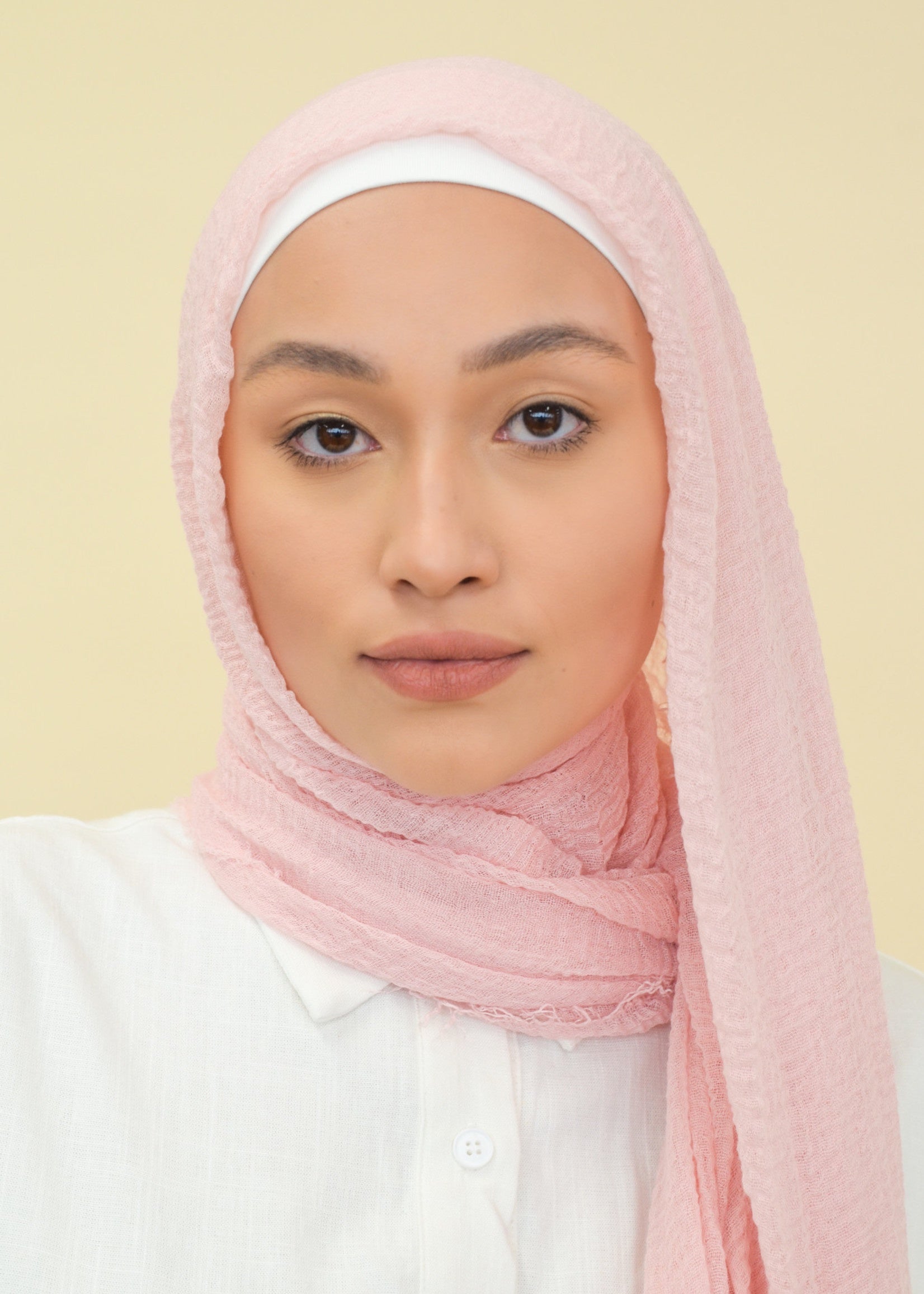 Cotton Crinkle - Rosewater - Nasiba