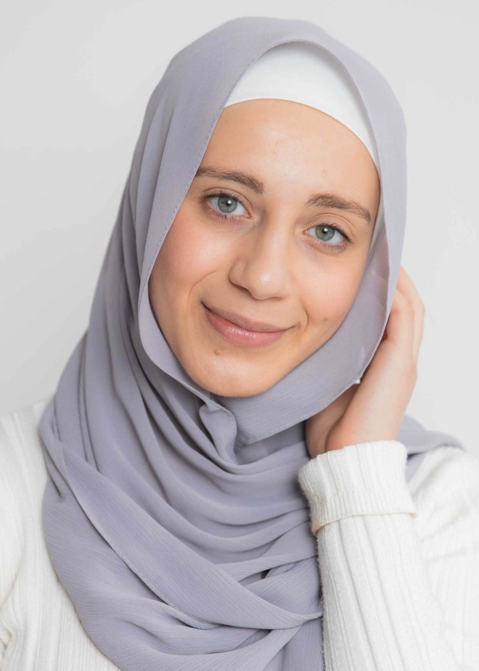 Luxe Crepe - Misty Grey - Nasiba