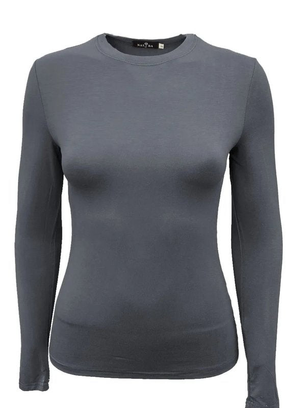 Long Sleeve - Grey - Nasiba
