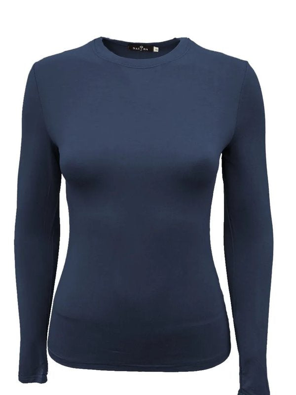Long Sleeve - Navy - Nasiba