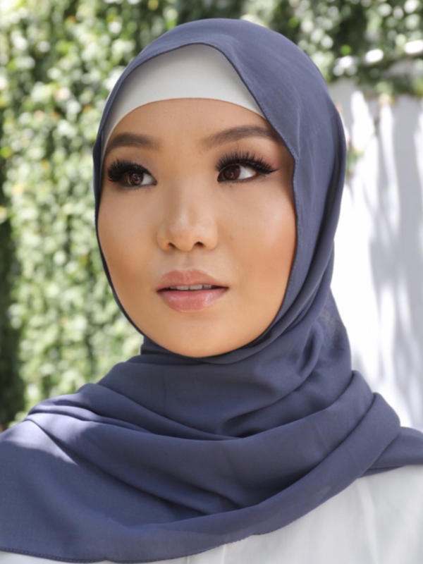 Premium Chiffon Hijab - Spruce - Nasiba