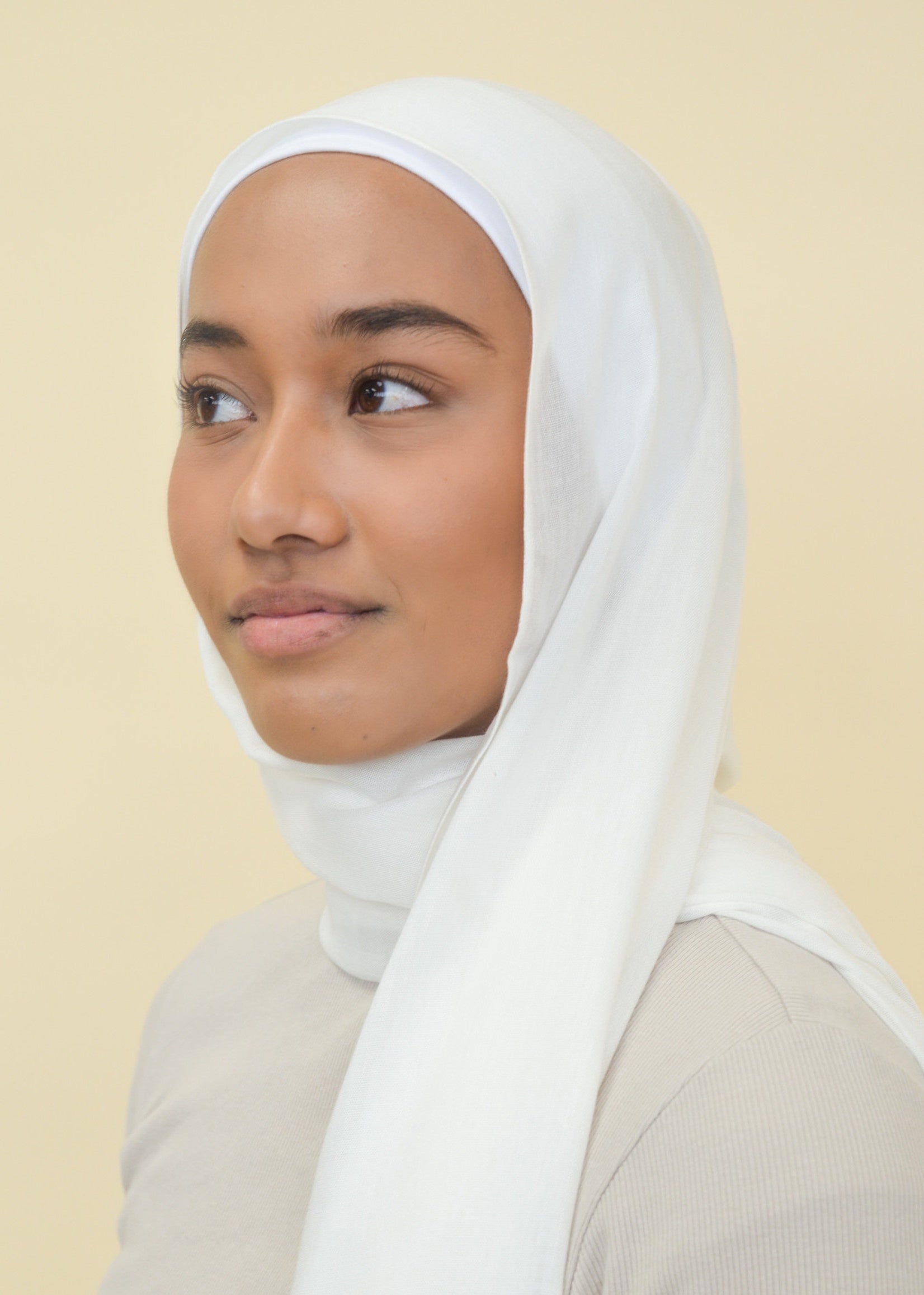 Modal Rayon - White