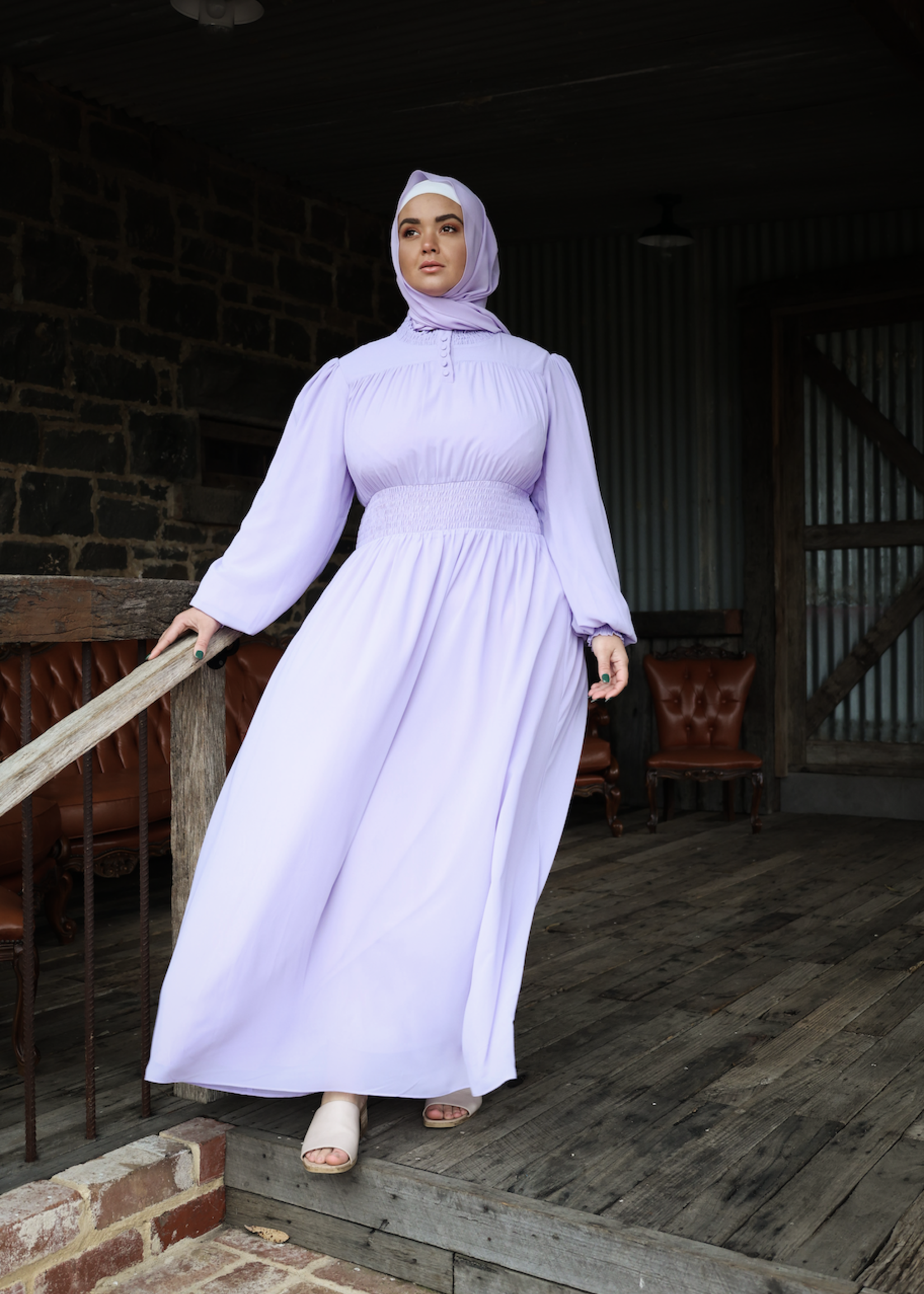 Zara Dress - Lavender