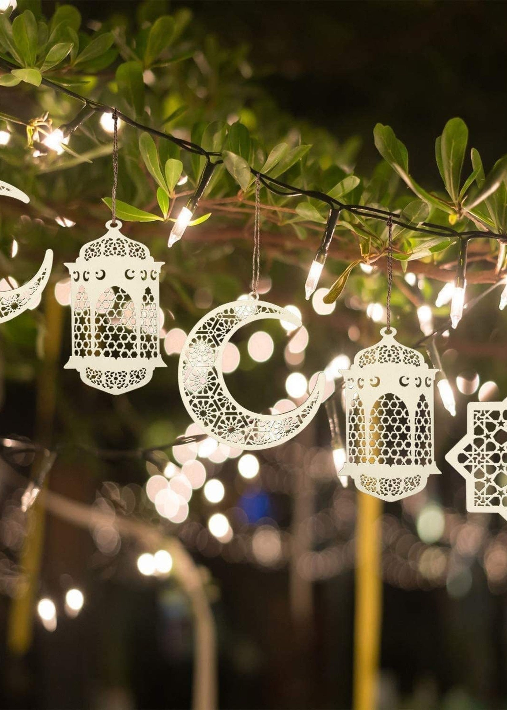 3pc Eid/Ramadan wooden pieces - Nasiba