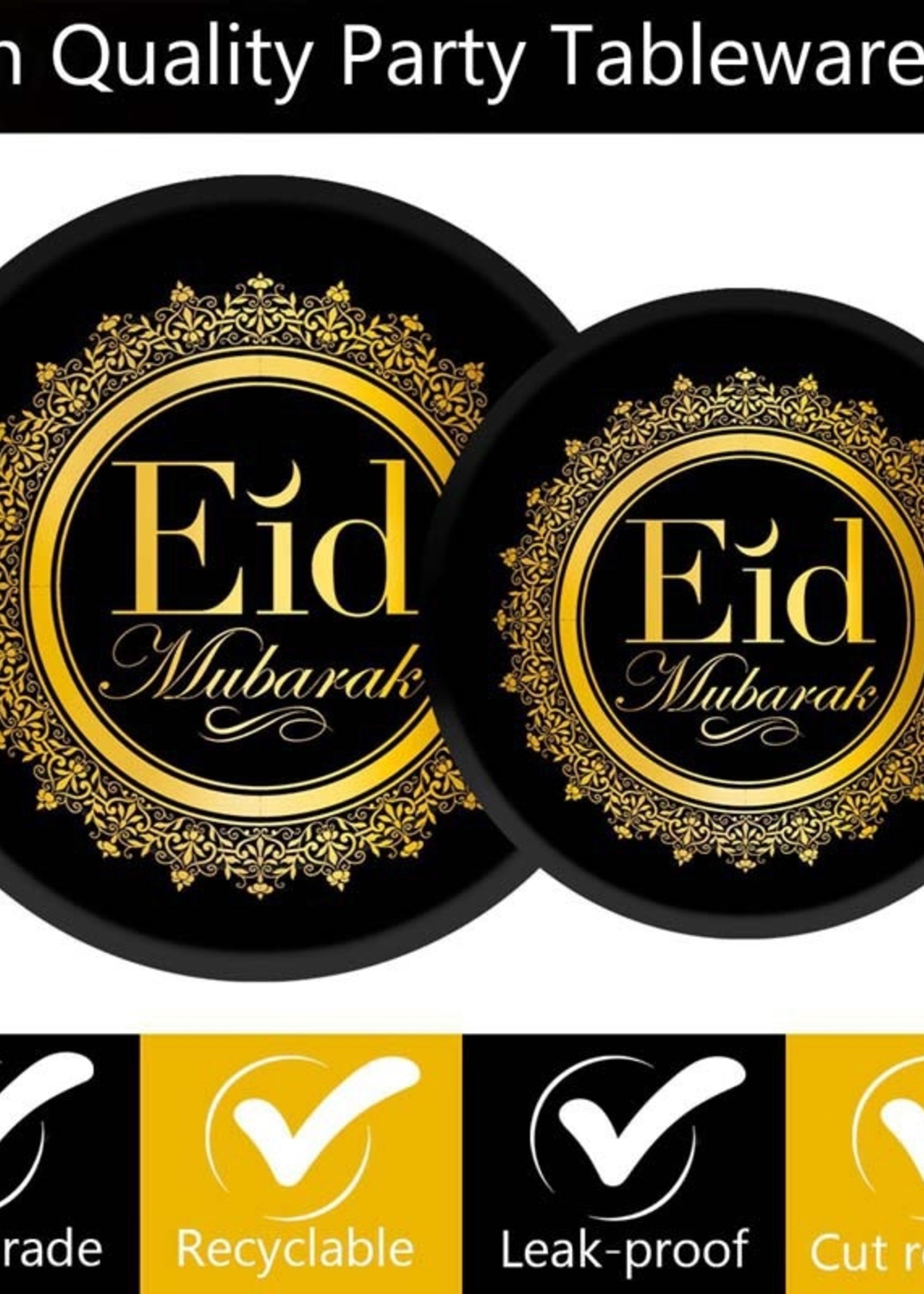 Eid Muabarak dinner set - Nasiba