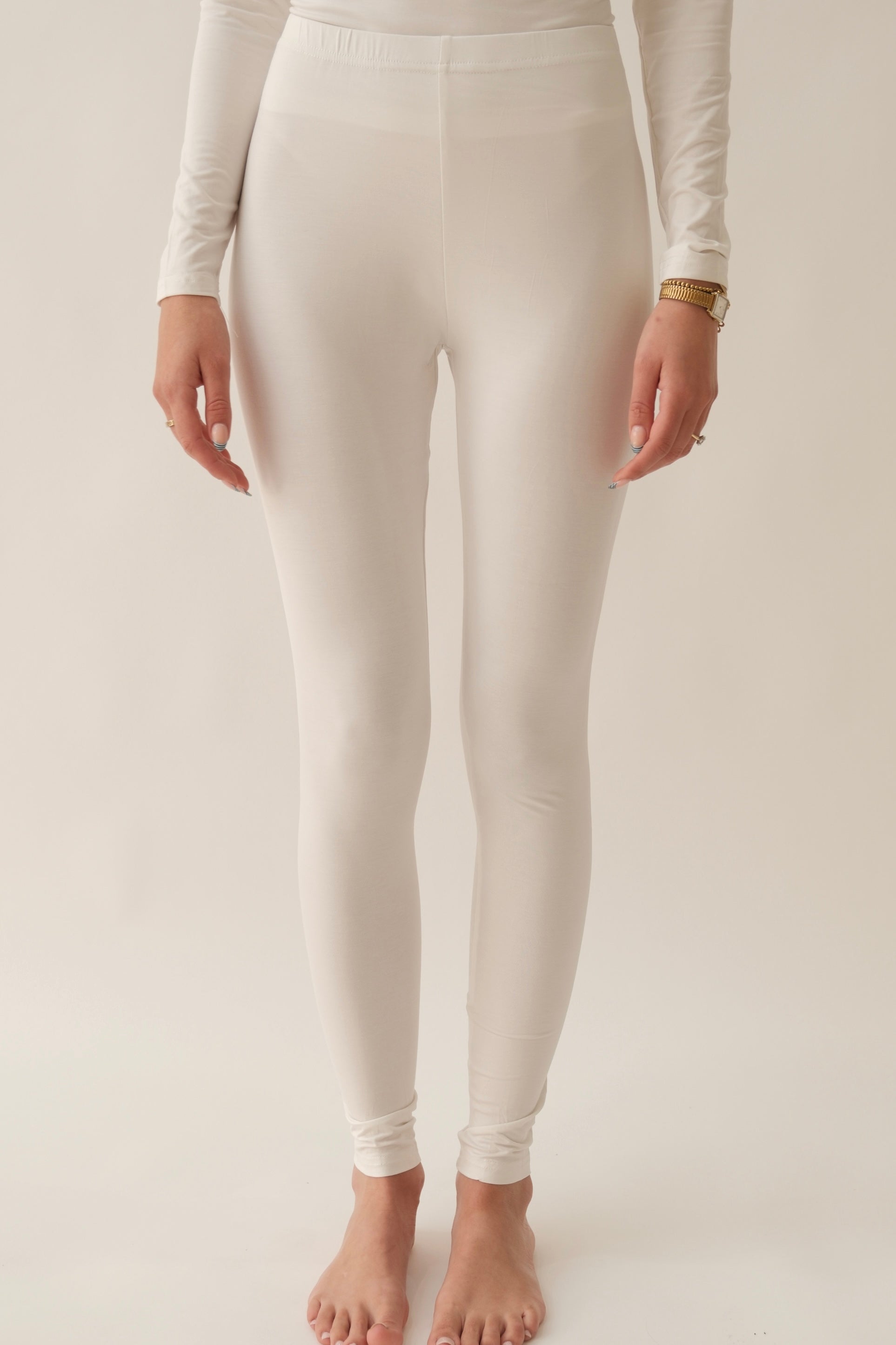 Legging - Daisy White